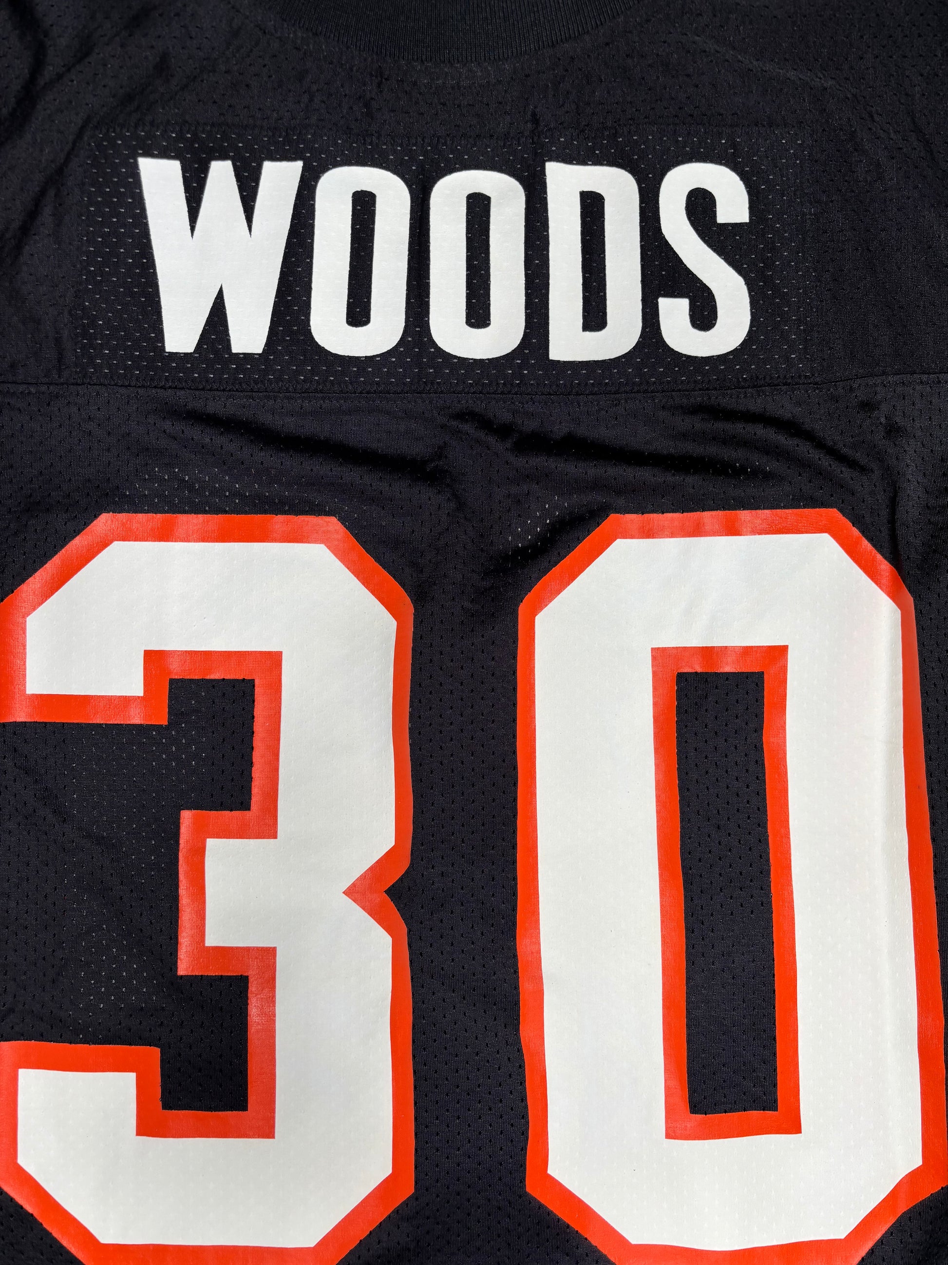 Cincinnati Bengals Icky Woods 1988 Mitchell & Ness Authentic Football Jersey Size: 60