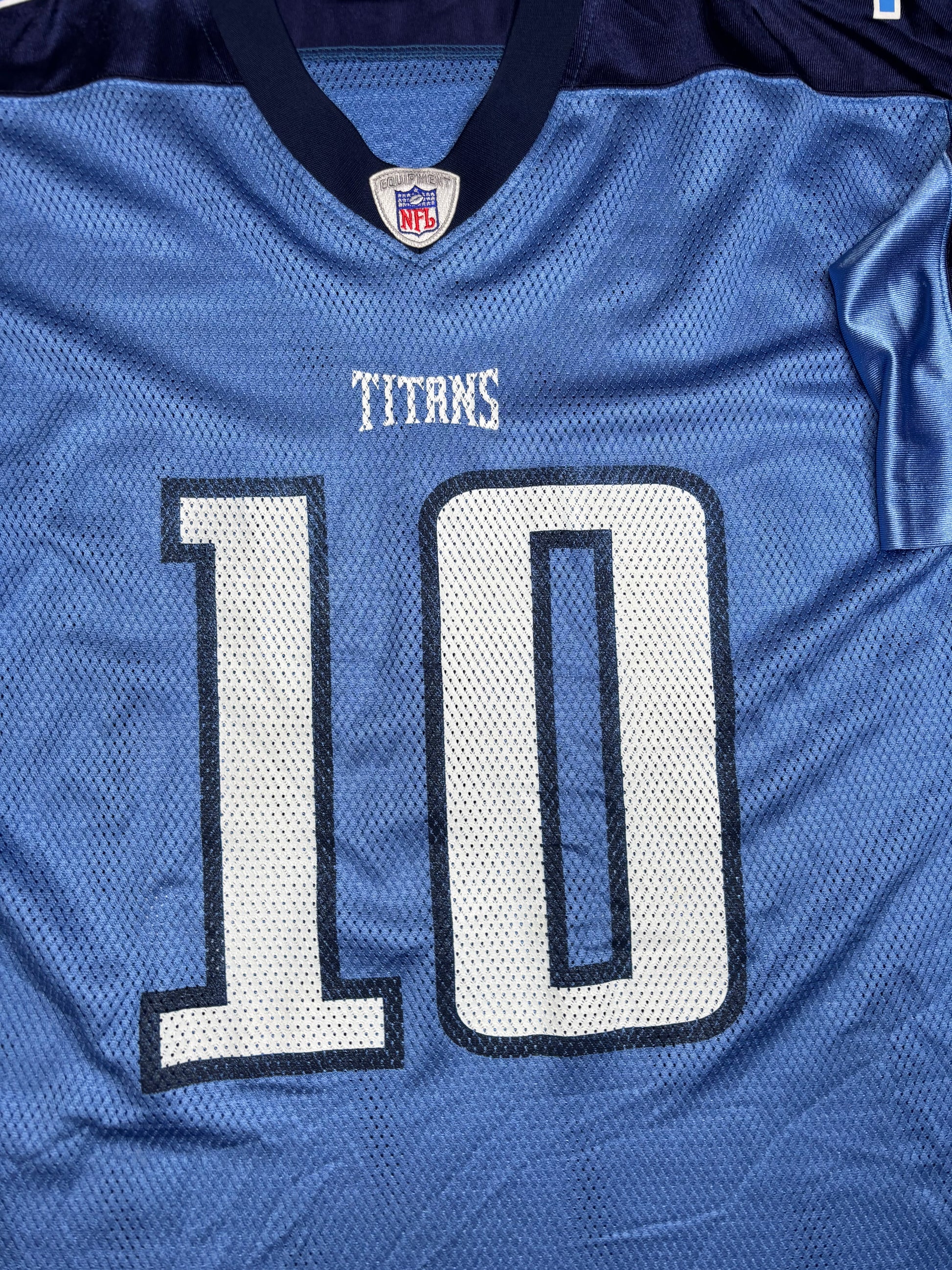 Tennessee Titans Vince Young Reebok Football Jersey Size: XL