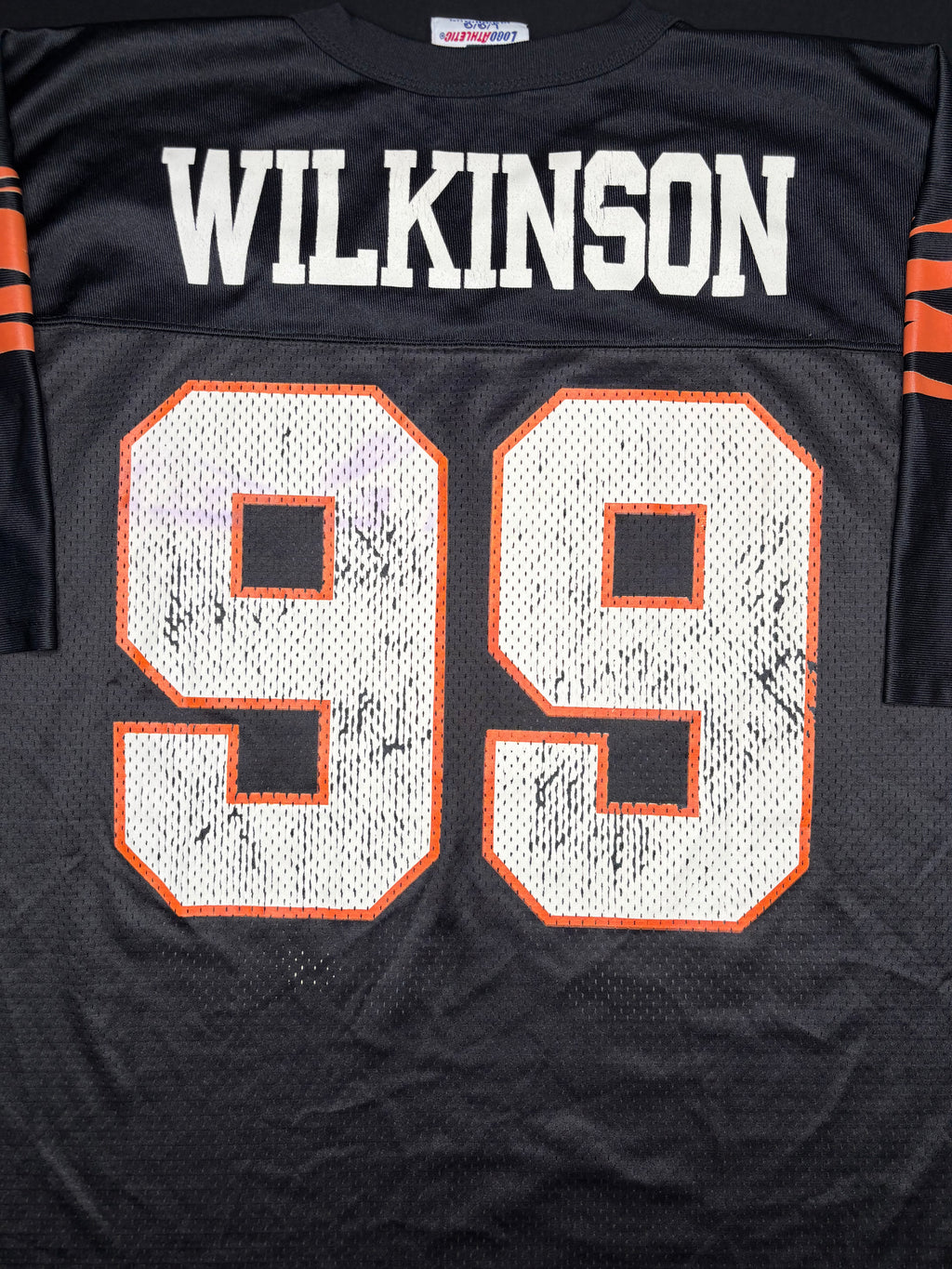 Cincinnati Bengals Dan Wilkinson Logo Athletic Football Jersey Size: Large