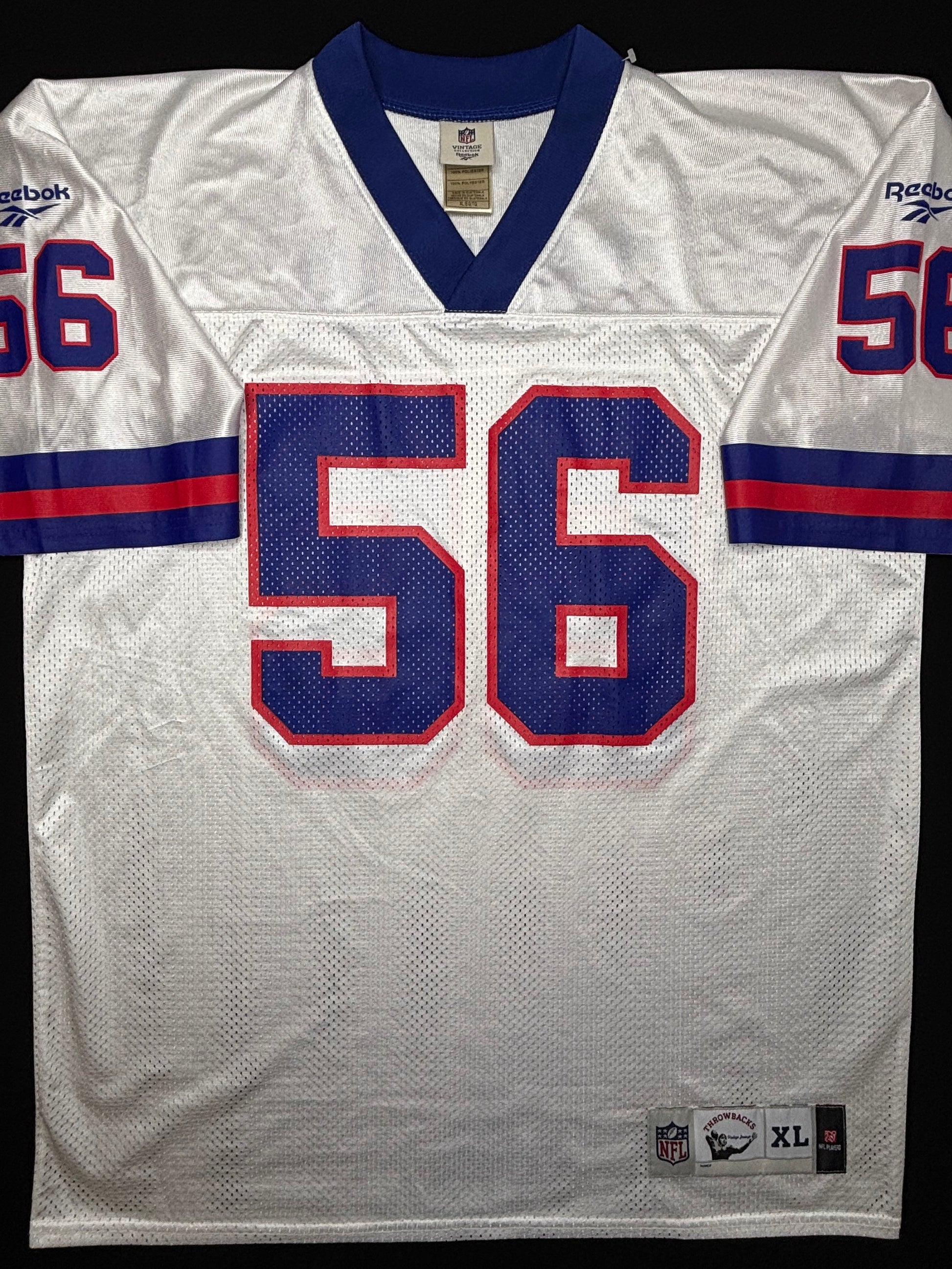 New York Giants Lawrence Taylor Reebok Throwback Football Jersey Size: XL