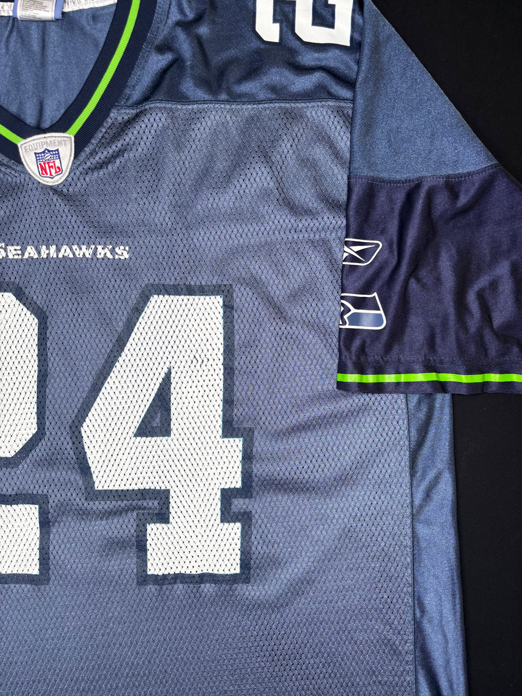 Seattle Seahawks Deon Grant Reebok Football Jersey Size: XL