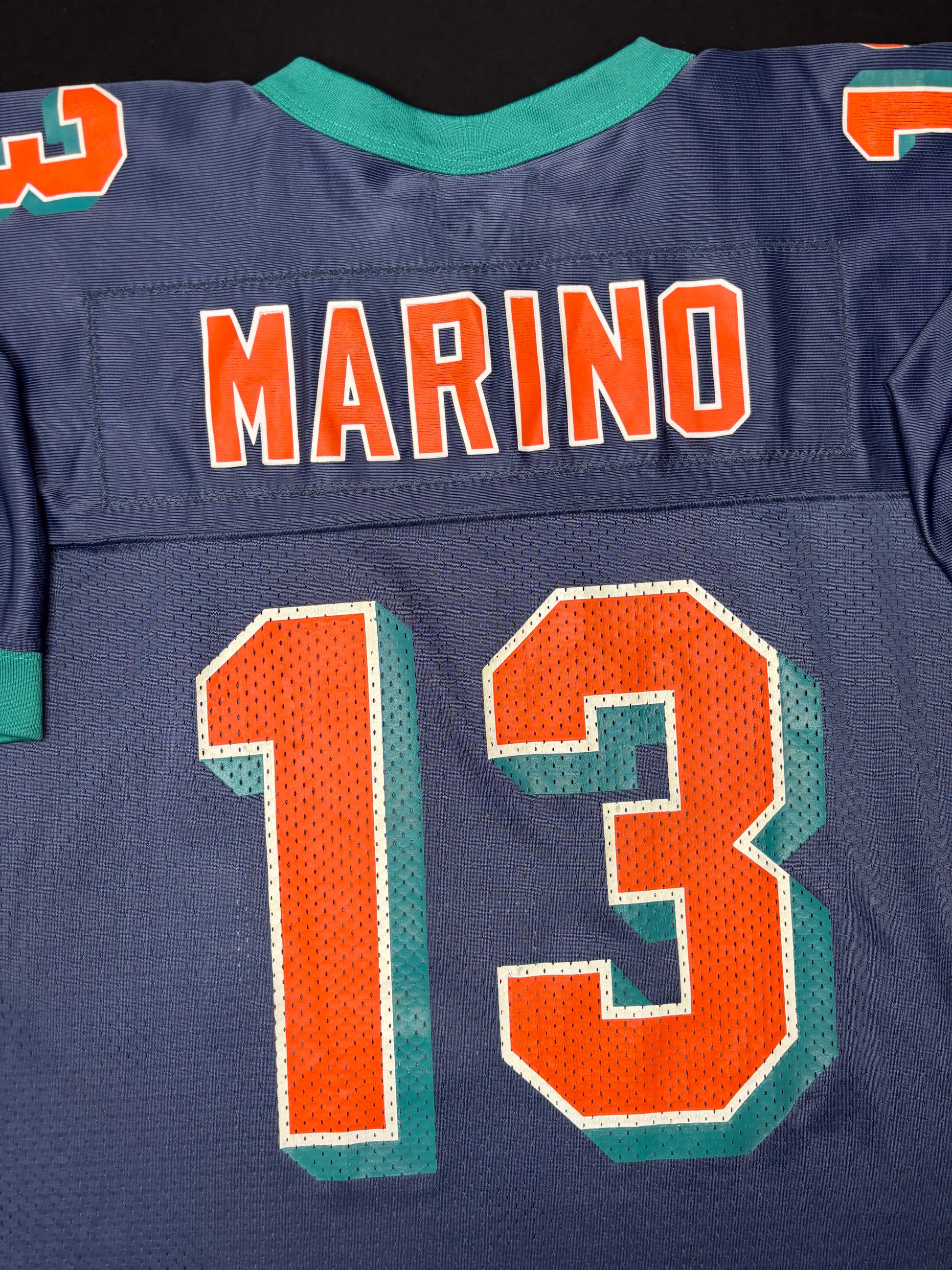 Miami Dolphins Dan Marino Alt Blue Starter Football Jersey Size: 54