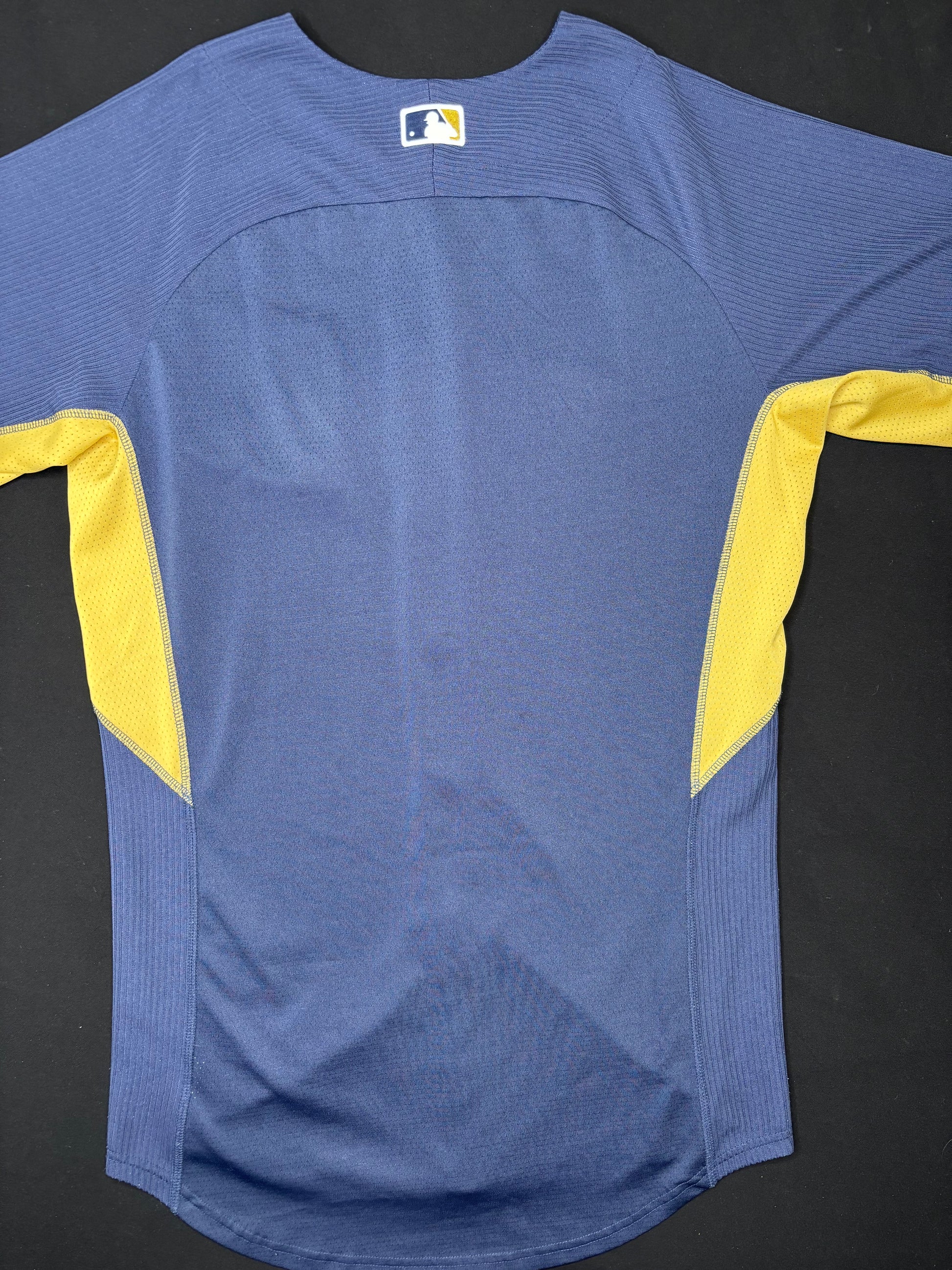 Milwaukee Brewers Cool Base Batting Practice Baseball Jersey Size: Medium