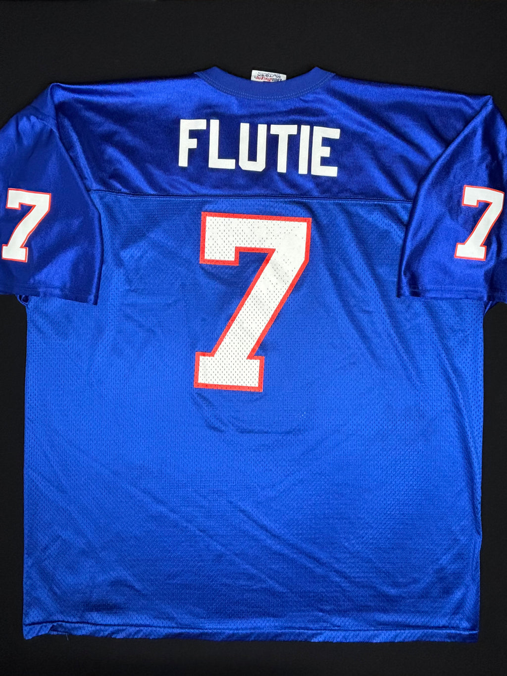 Buffalo Bills Doug Flutie Logo Atheltic Football Jersey Size: XL