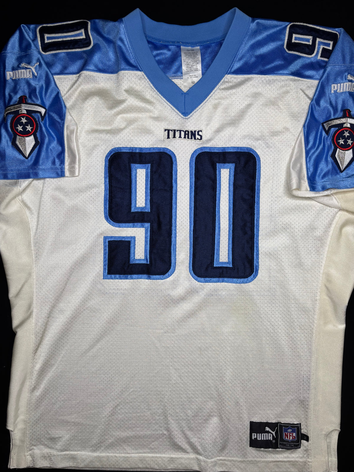 Tennessee Titans Jevon Kearse Authentic Puma Football Jersey Size: 52
