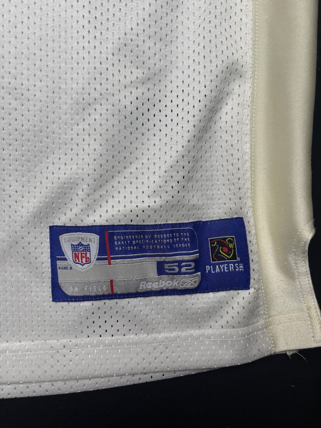 Vintage Green Bay Packers AJ Hawk Authentic Reebok Football Jersey Size: 52