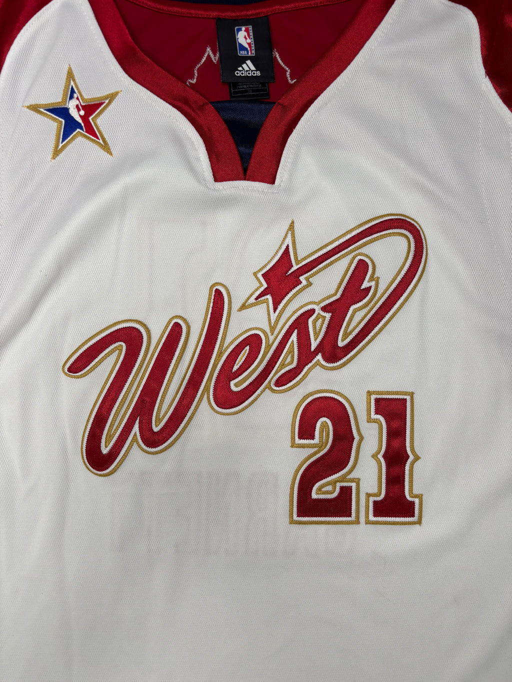 Minnesota Timberwolves Kevin Garnett Authentic 2007 All Star Adidas Basketball Jersey Size: 52