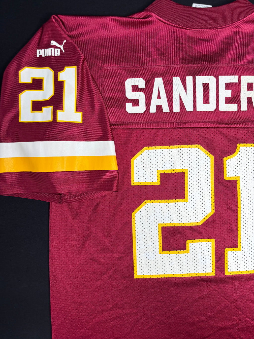 Washington Redskins Deion Sanders Puma Football Jersey Size: Medium