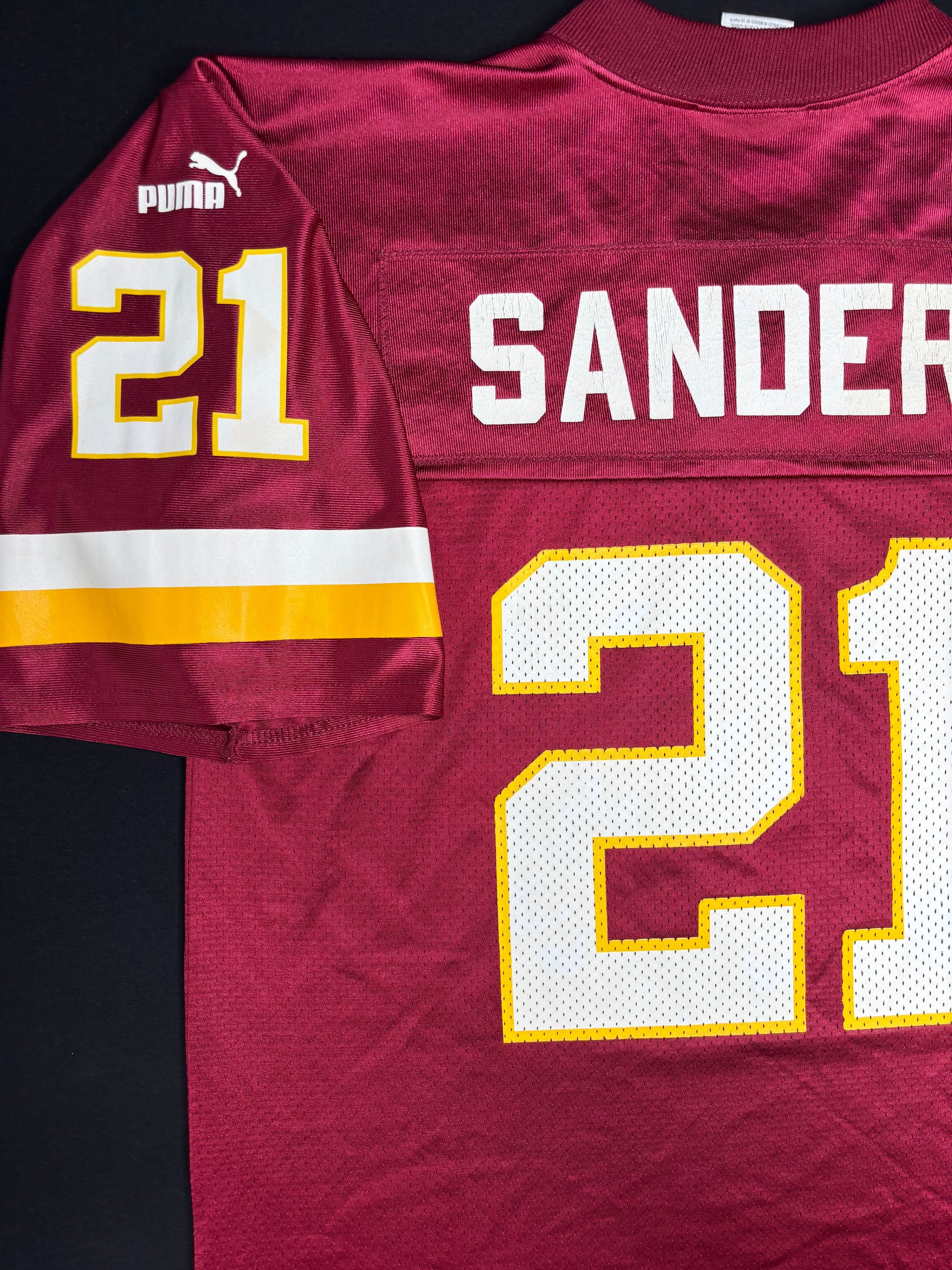 Washington Redskins Deion Sanders Puma Football Jersey Size: Medium