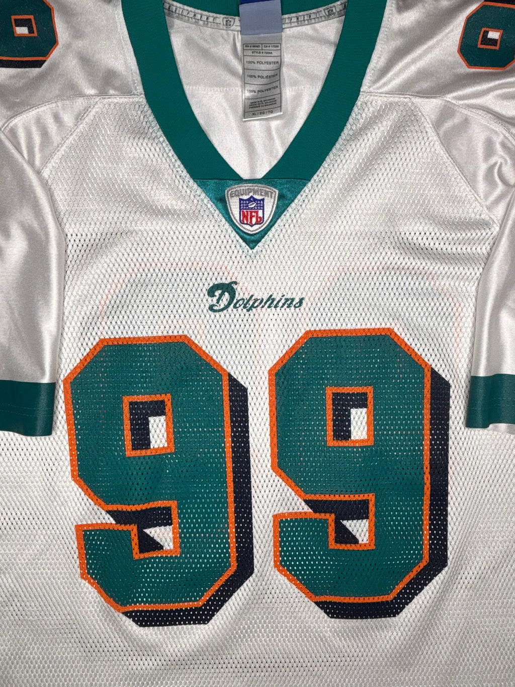 Miami Dolphins Jason Taylor Reebok Football Jersey Size: XL