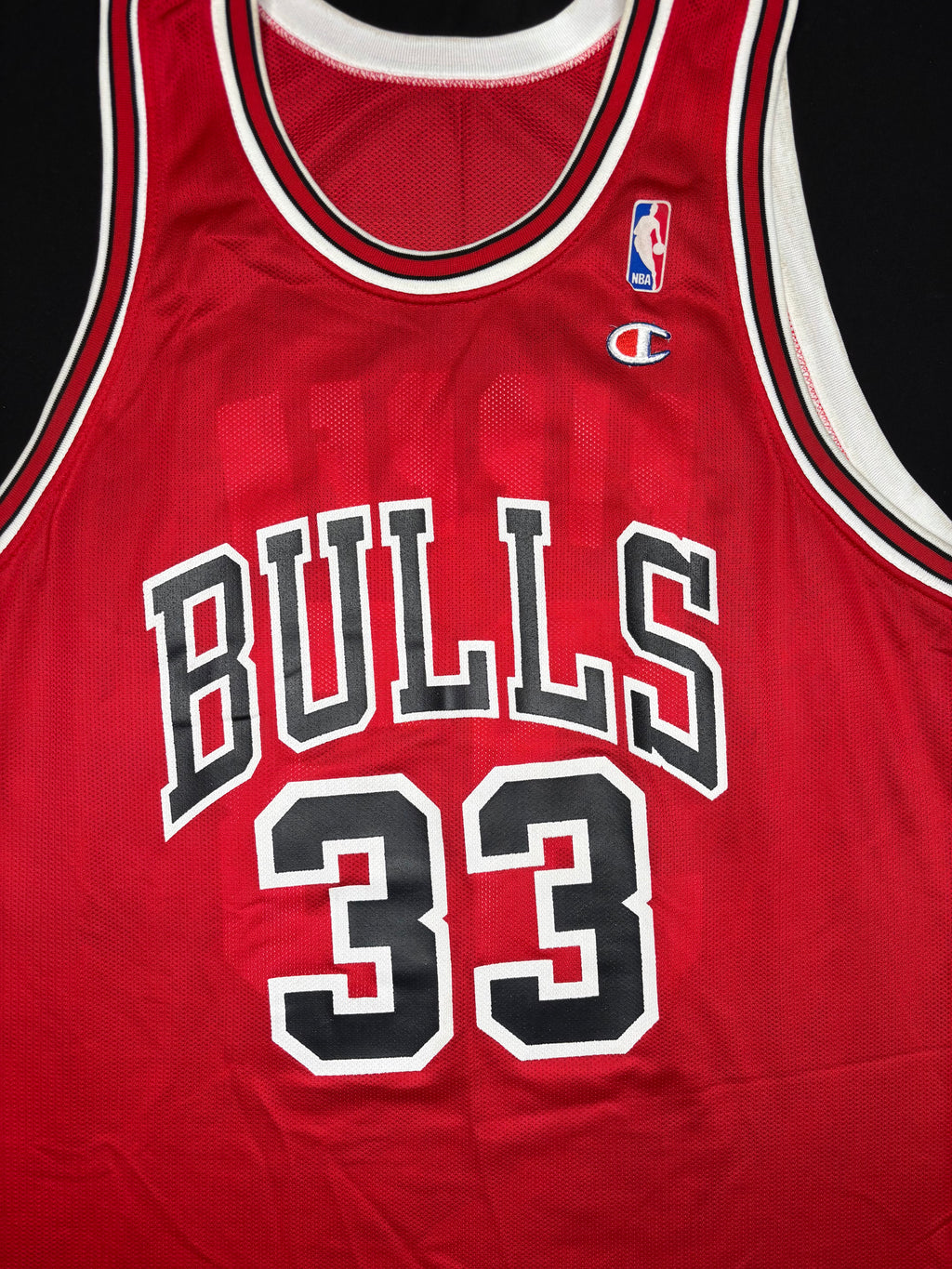 Chicago Bulls Scottie Pippen Champion Basketball Jersey Size: 48