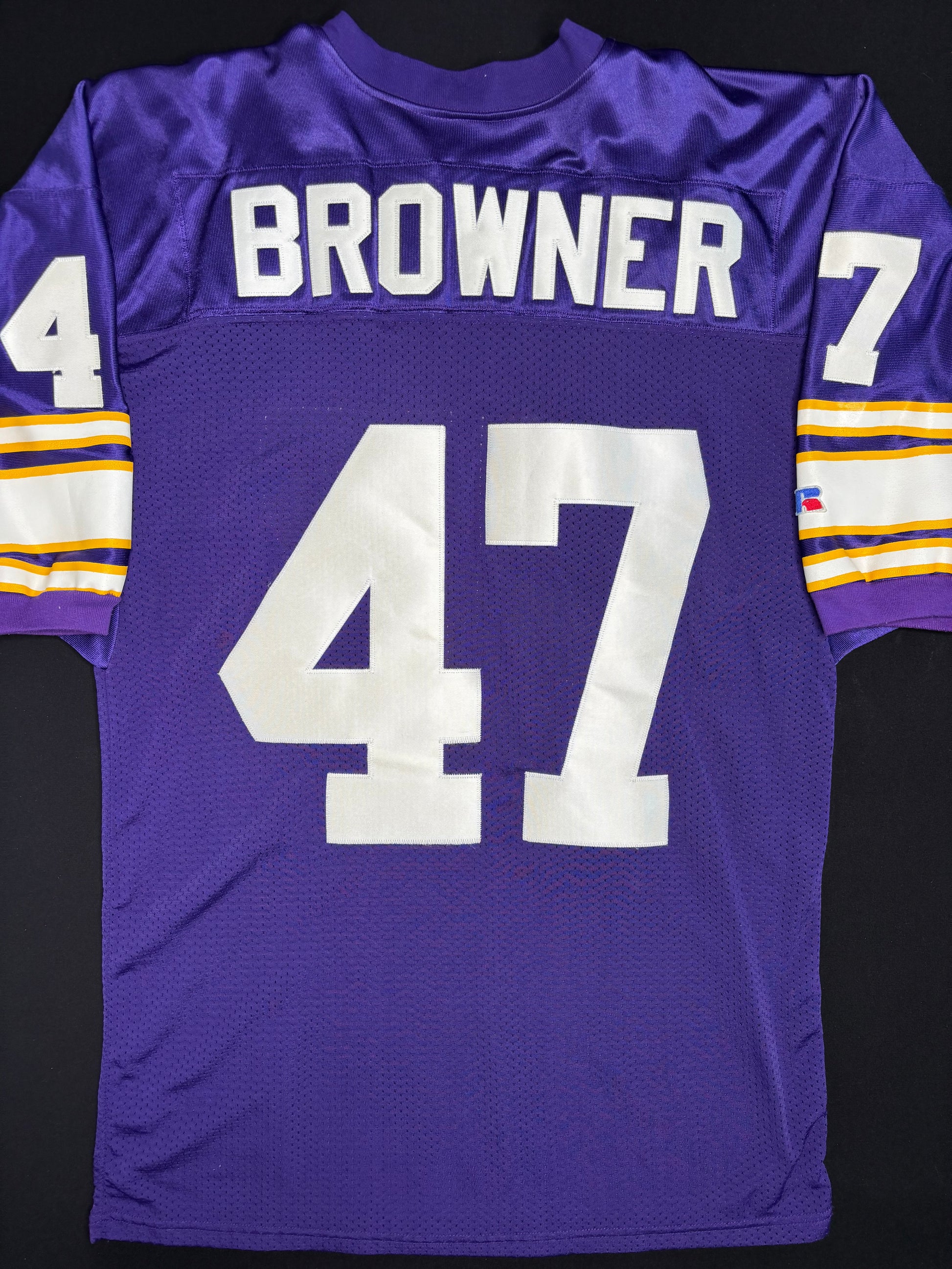 Minnesota Vikings Joey Browner Authentic Proline Football Jersey w/ 25 year Anniversary Patch Size: 48