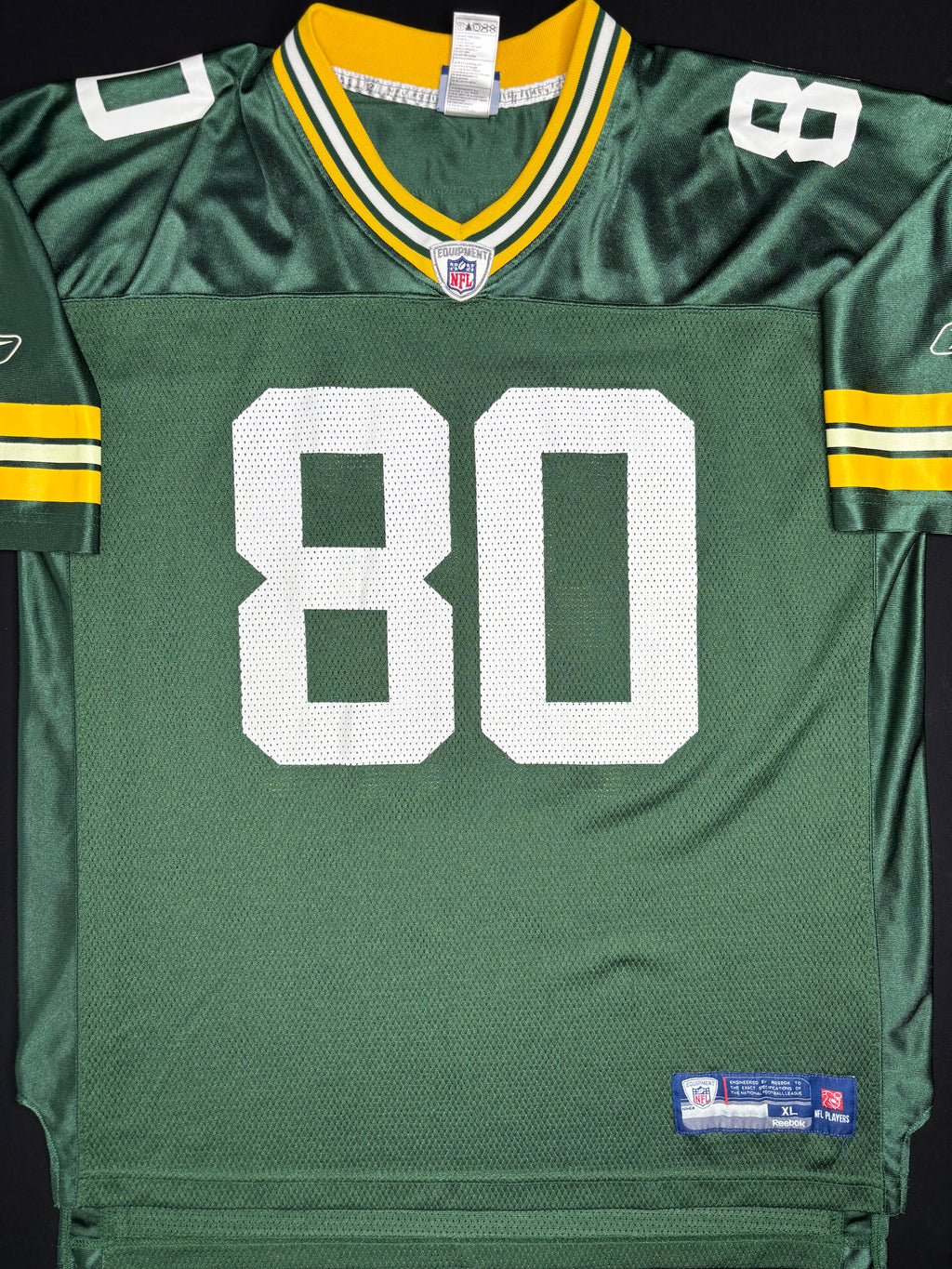 Green Bay Packers Donald Driver Reebok Football Jersey Size: XL