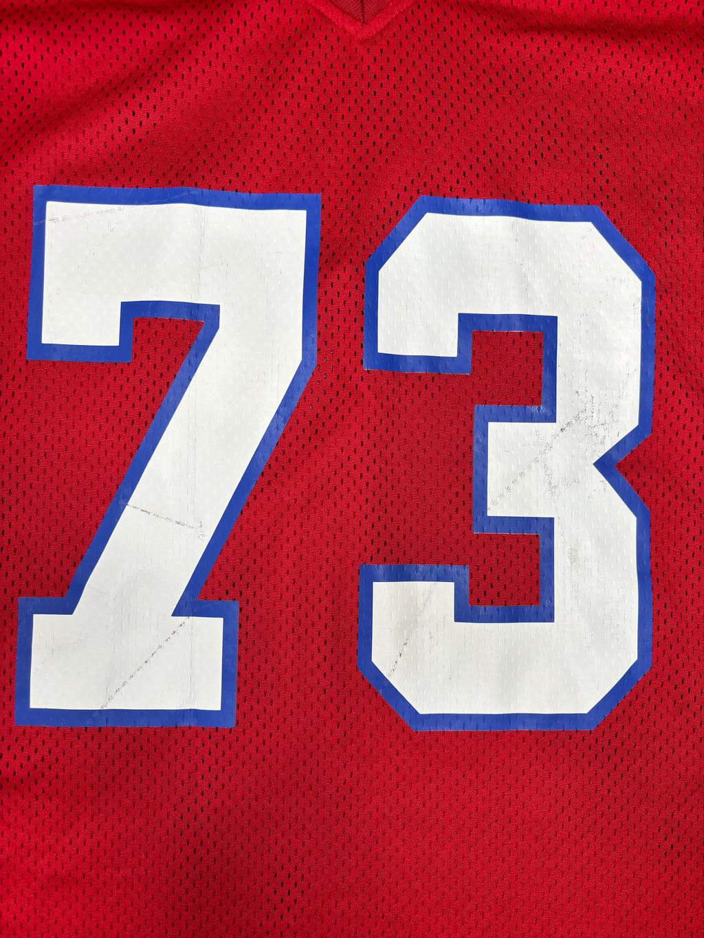 New England Patriots John Hannah 84’ Mitchell & Ness Authentic Football Jersey Size: 5XL