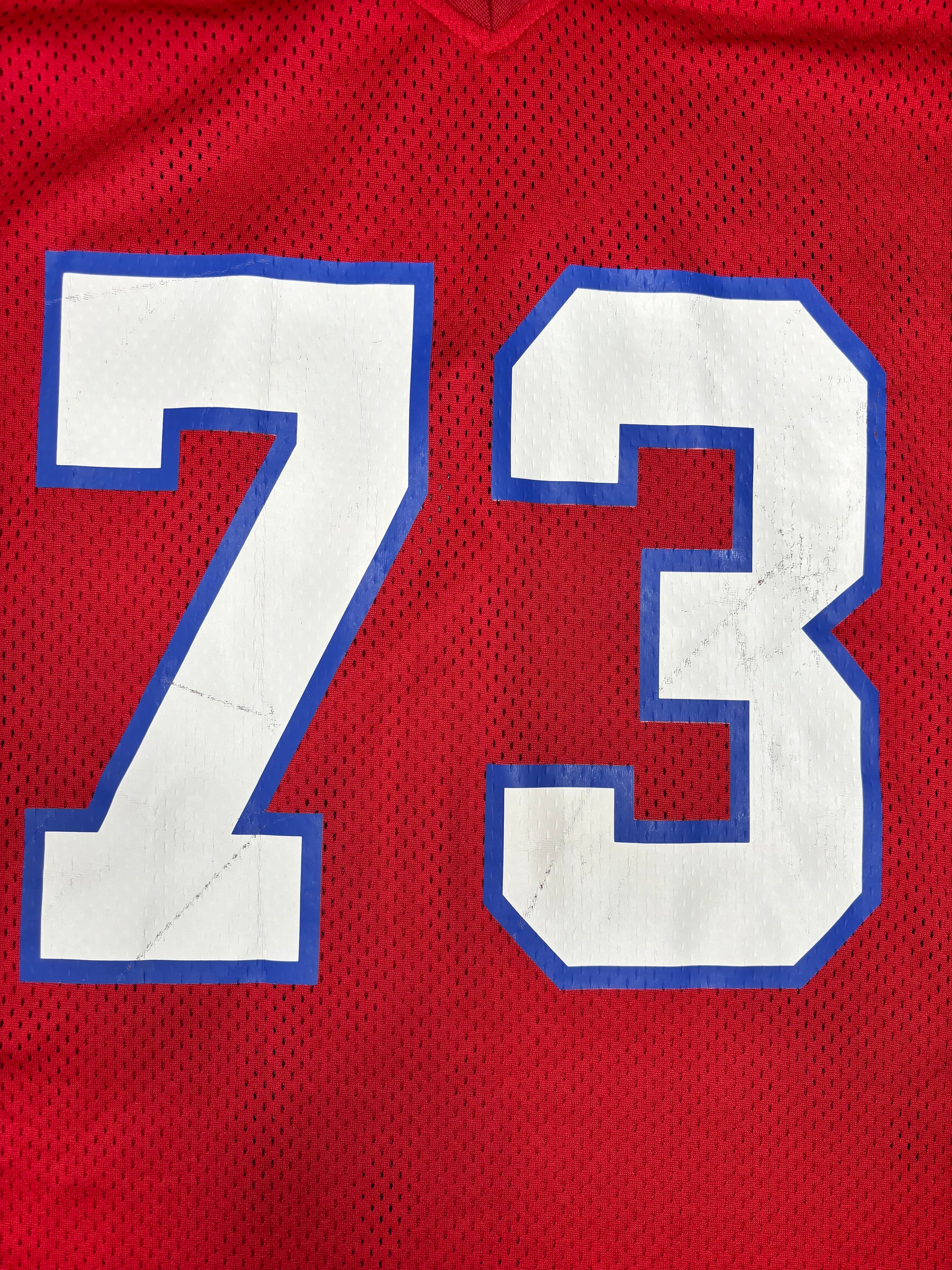 New England Patriots John Hannah 84’ Mitchell & Ness Authentic Football Jersey Size: 5XL