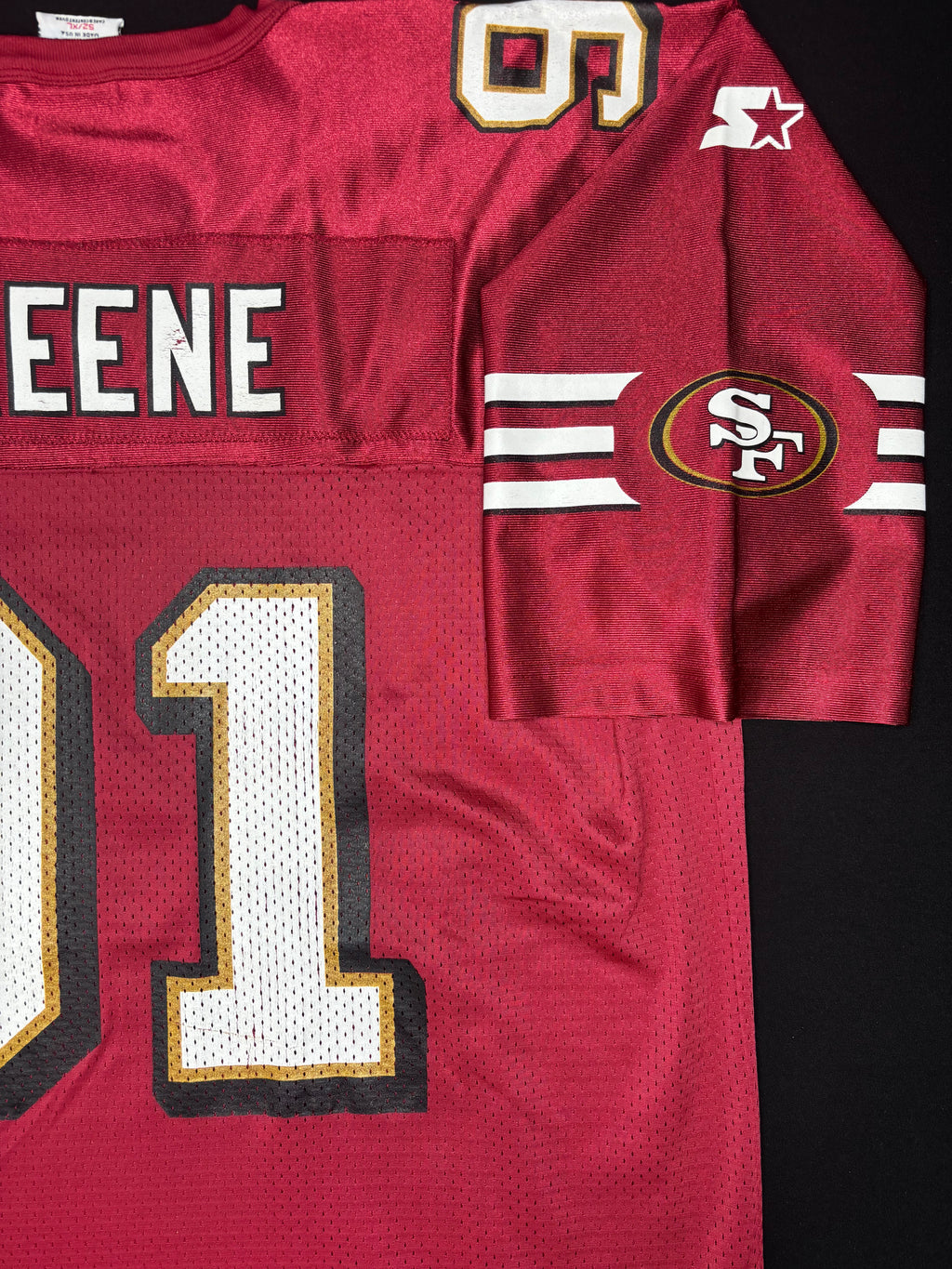 San Francisco 49ers Kevin Greene Starter Football Jersey Size: 52