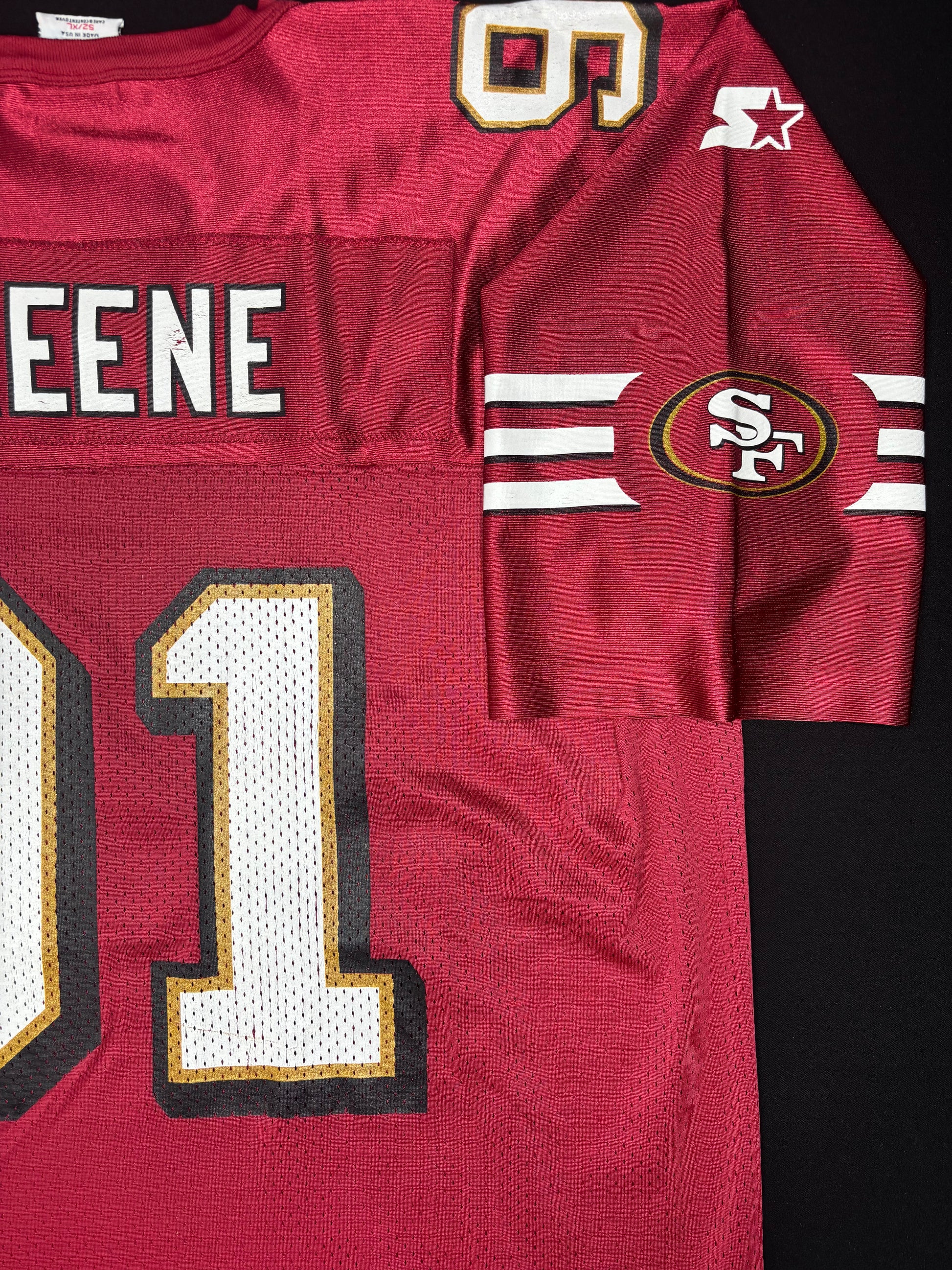 San Francisco 49ers Kevin Greene Starter Football Jersey Size: 52
