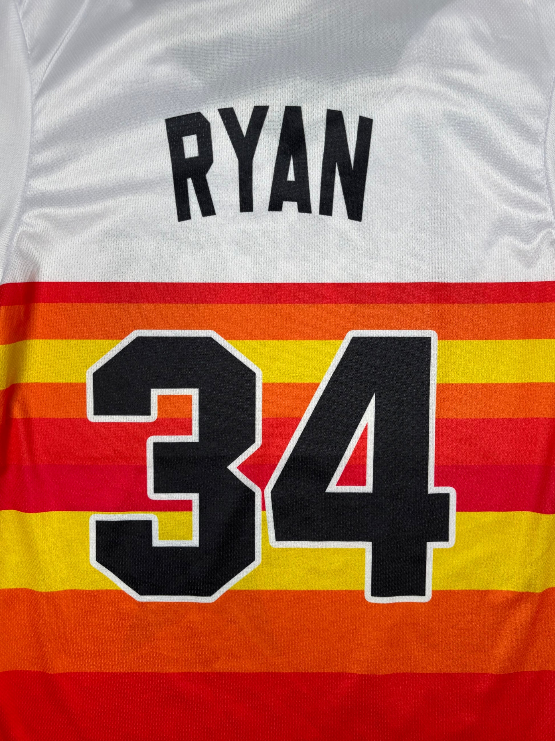 Houston Astros Nolan Ryan SGA Baseball Jersey Size: Small