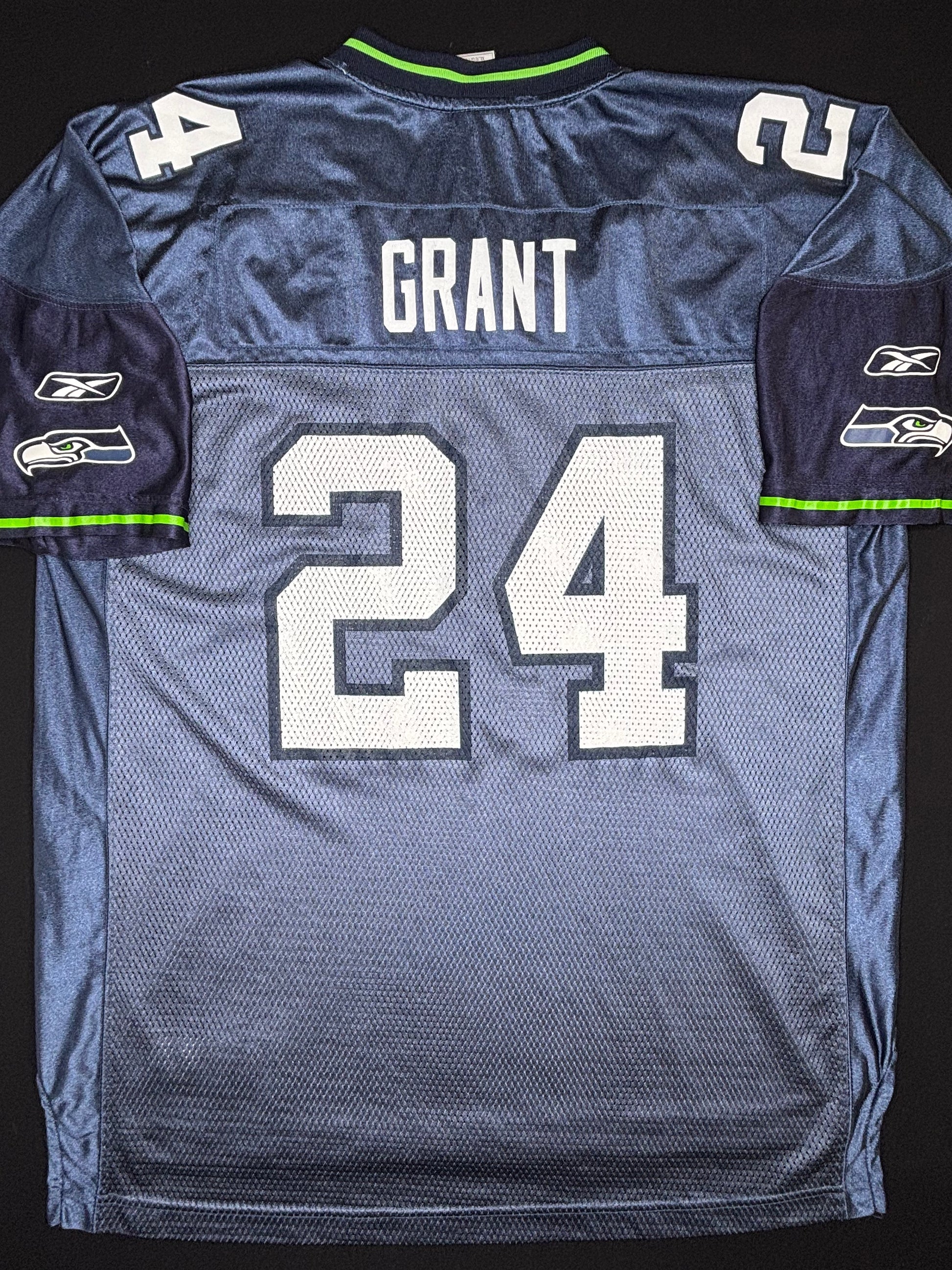 Seattle Seahawks Deon Grant Reebok Football Jersey Size: XL