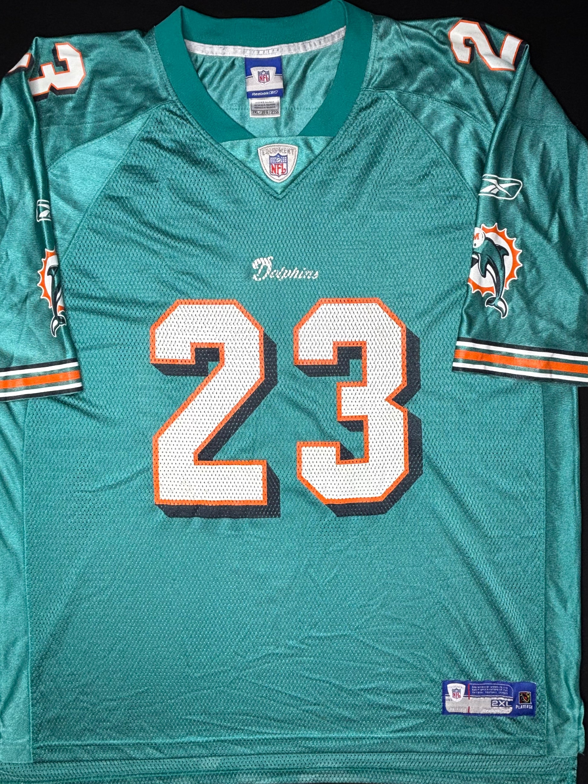 Miami Dolphins Ronnie Brown Reebok Football Jersey Size: XXL