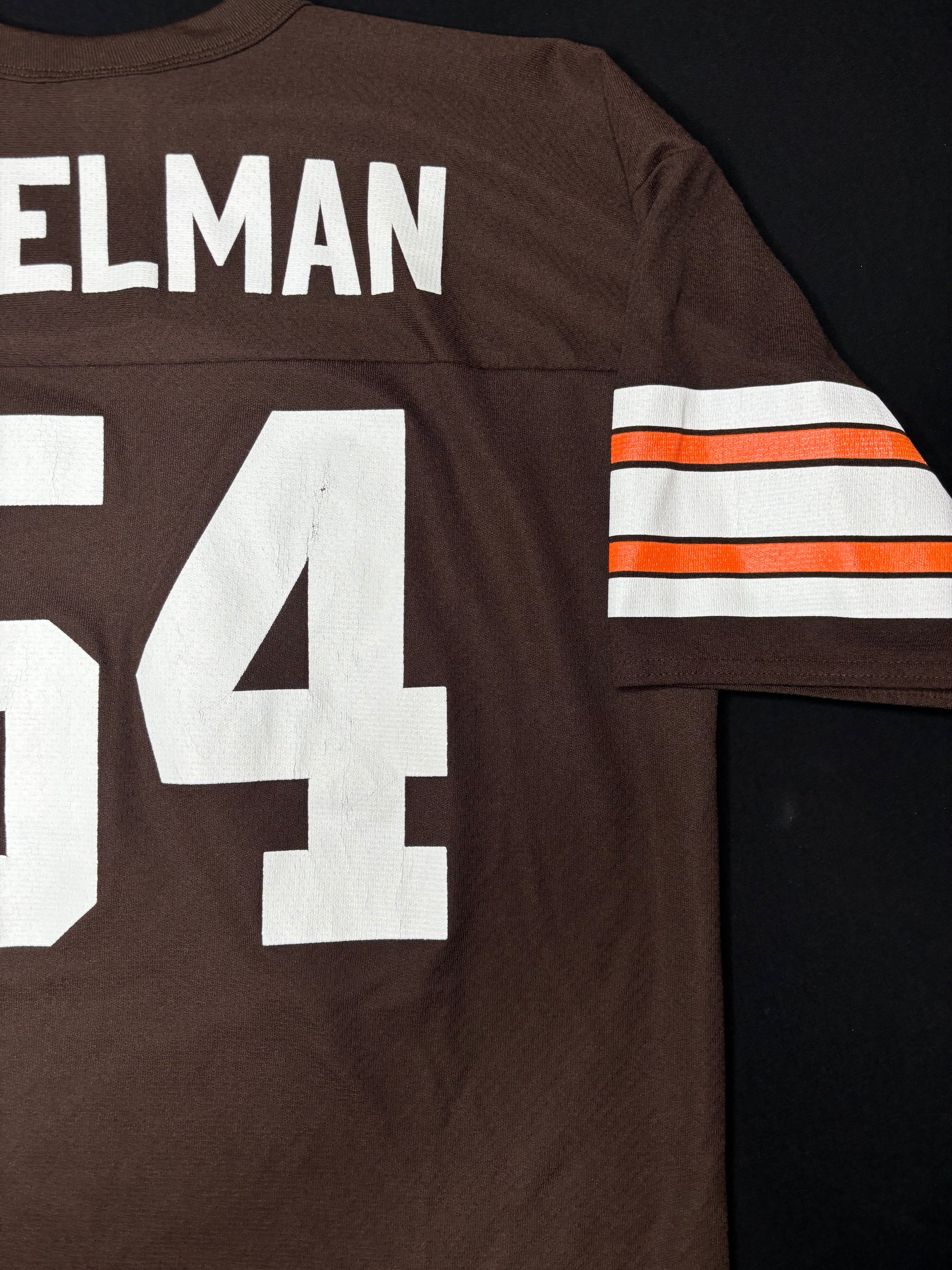 Vintage Cleveland Browns Chris Spielman Logo Athletic Football Jersey Size: Large