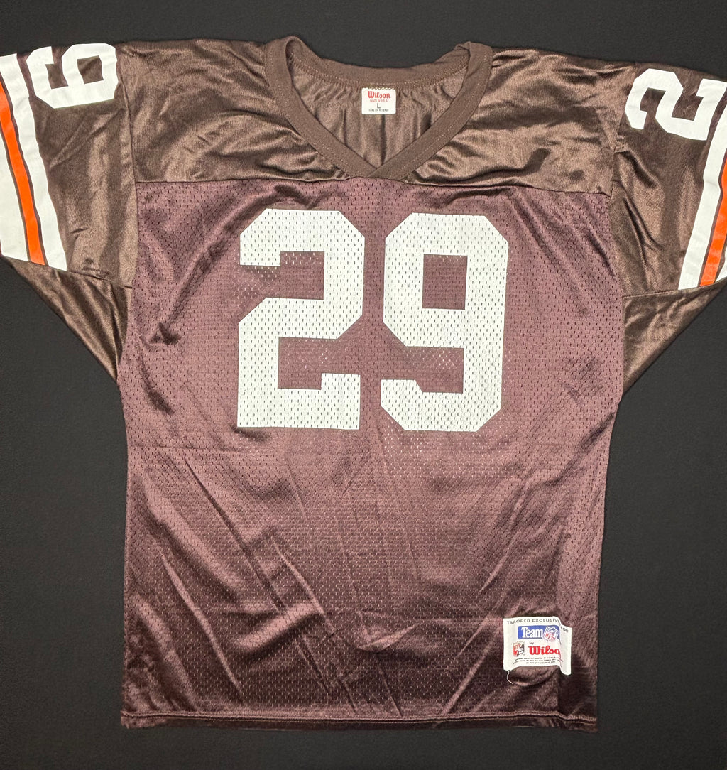Cleveland Browns Eric Turner Wilson Football Jersey Size: Large