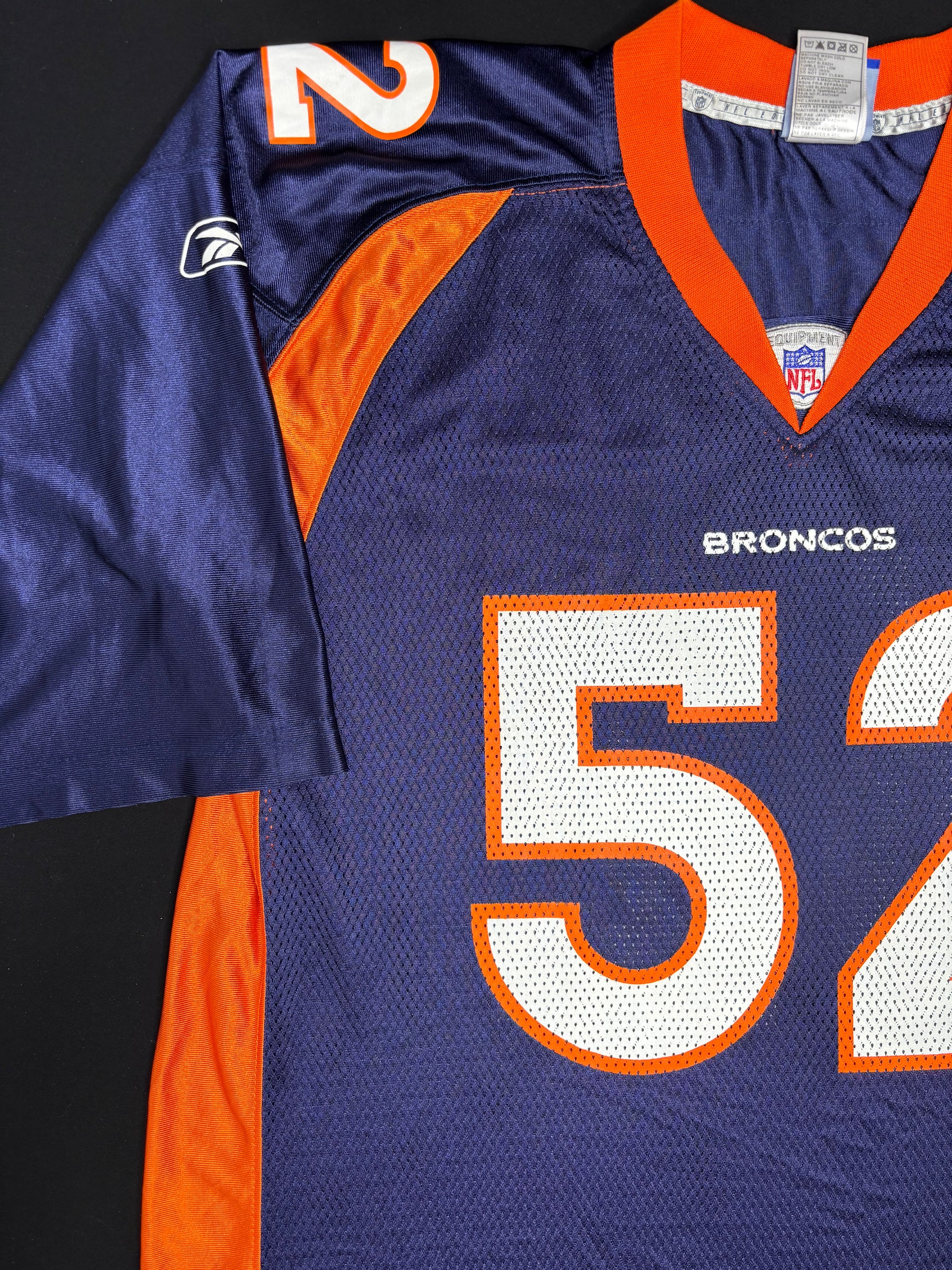 Denver Broncos Ian Gold Reebok Football Jersey Size: XL