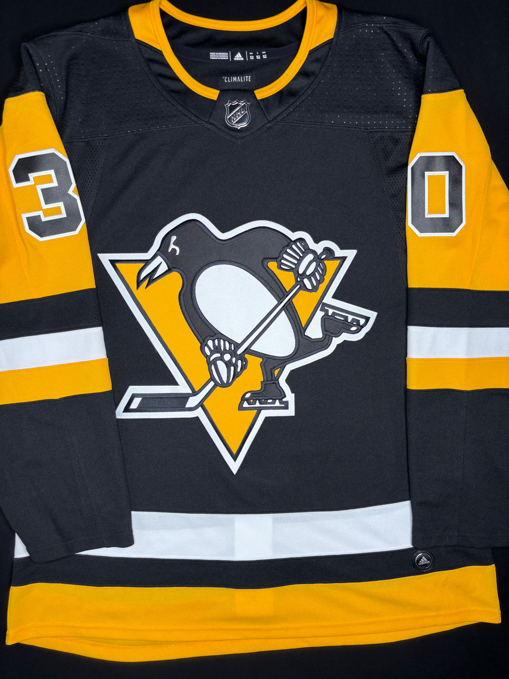 Pittsburgh Penguins Matt Murray Authentic Adidas Hockey Jersey Size: 52
