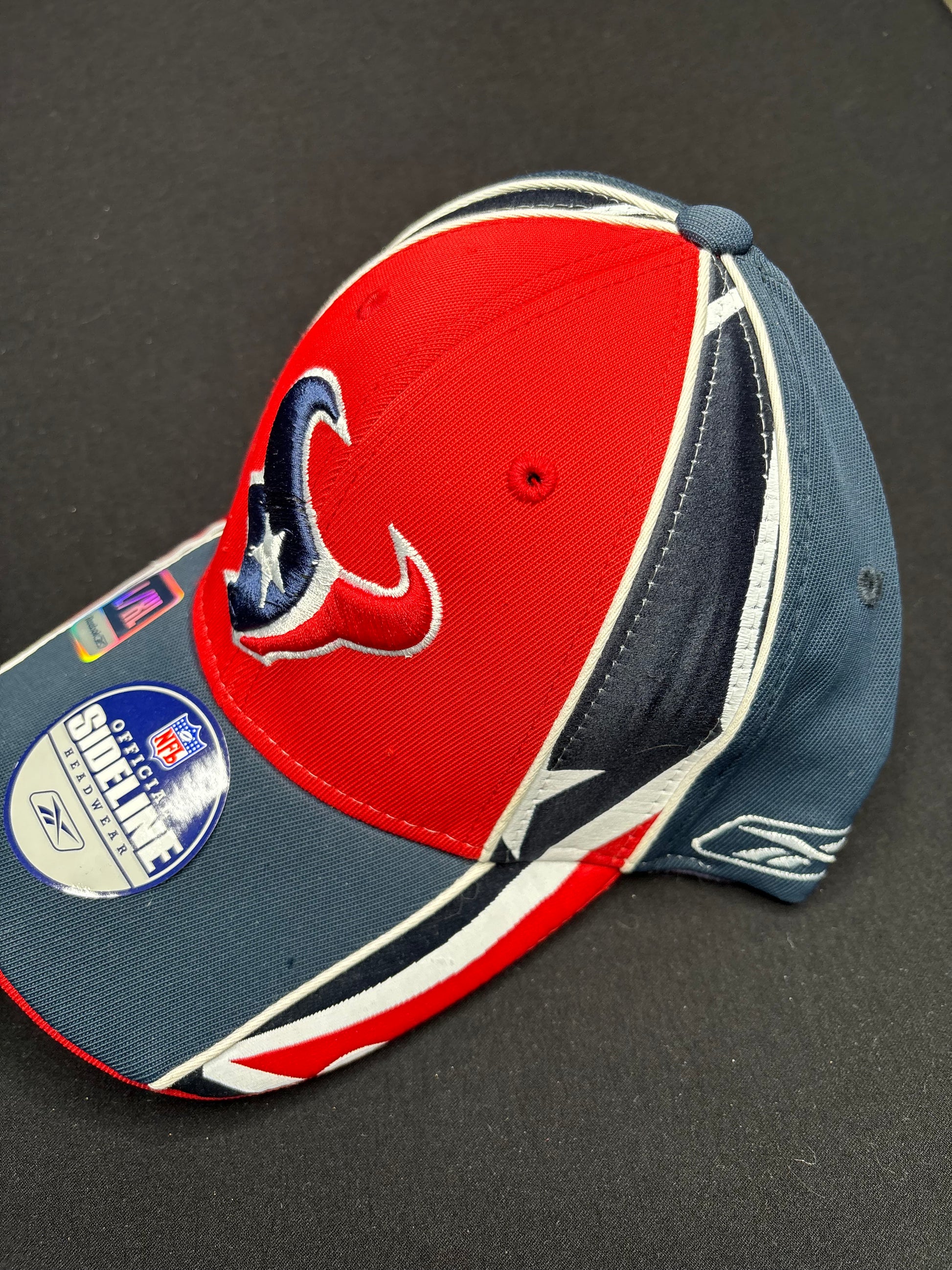 NWT Houston Texans Reebok Flex Fit Hat