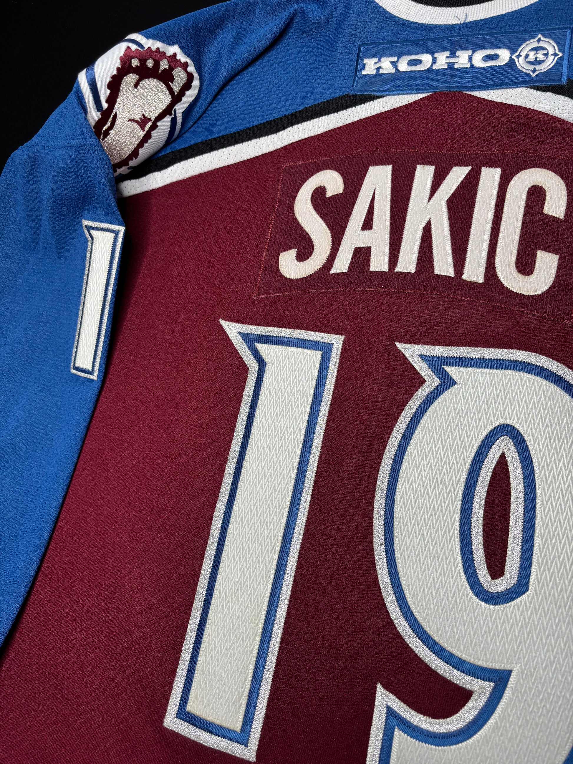 Vintage Colorado Avalanche Joe Sakic Koho Jersey Size: XXL