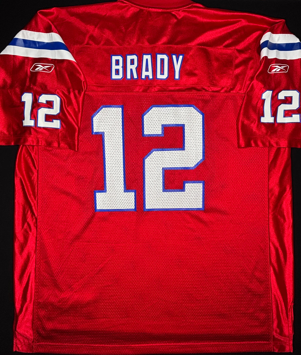 NWT New England Patriots Tom Brady Reebok Throwbacks Football Jersey Size: XXL