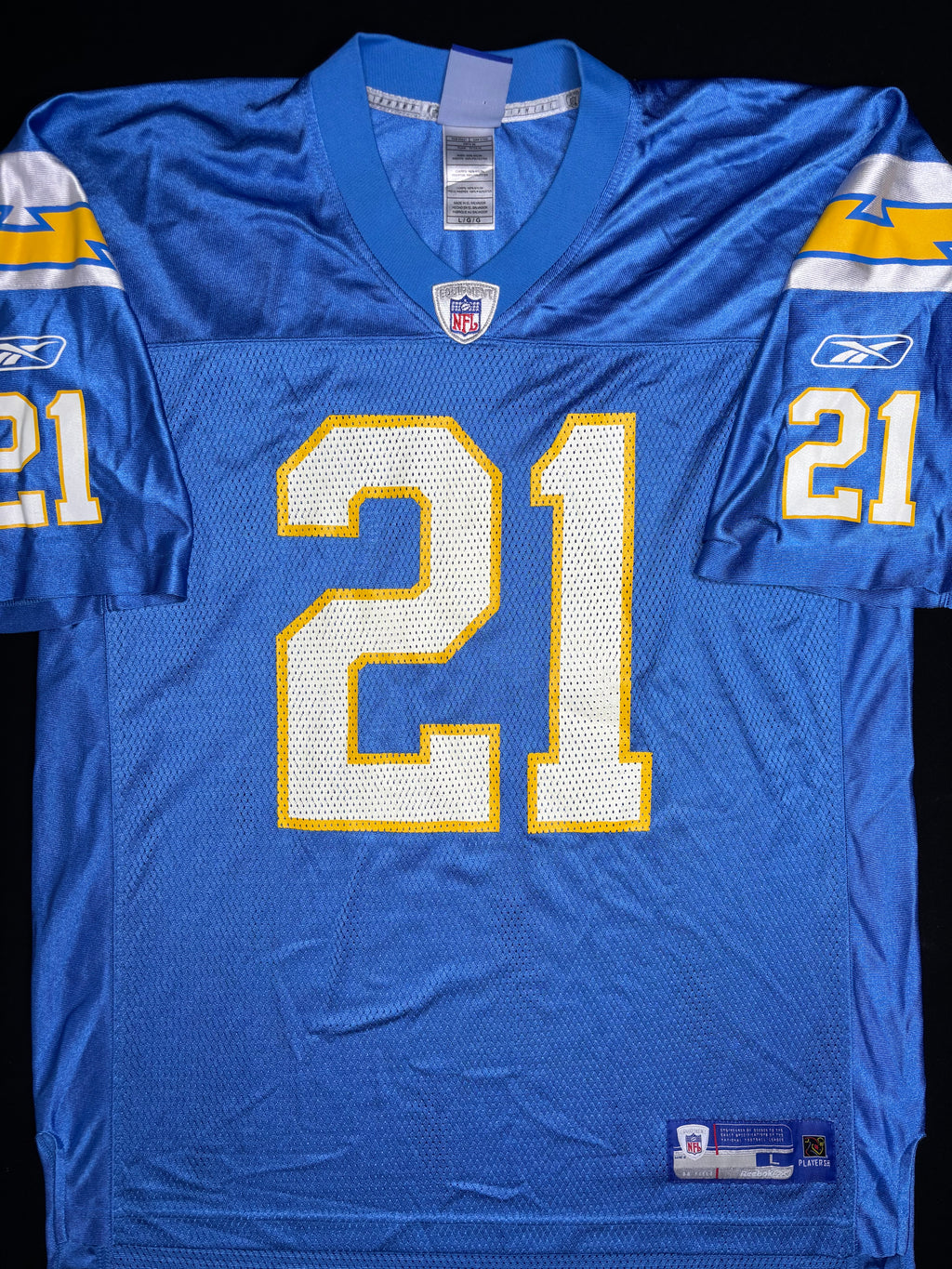 San Diego Chargers Ladainian Tomlinson Reebok Football Jersey Size: XXL