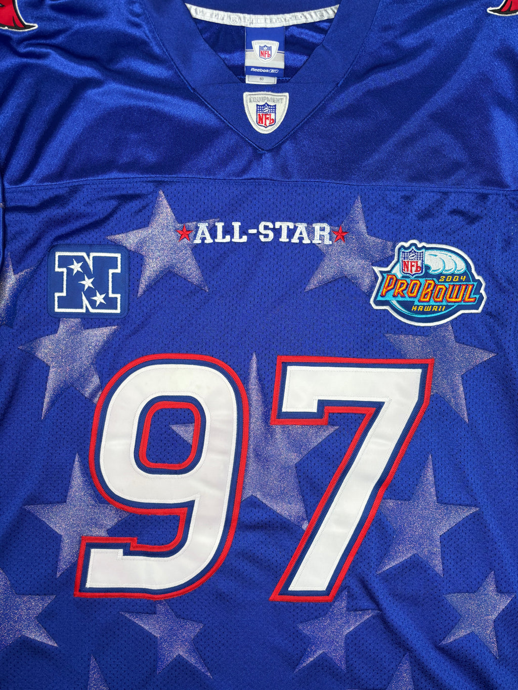 Tampa Bay Buccaneers Simeon Rice 2004 Pro Bowl Reebok Authentic Football Jersey Size: 60