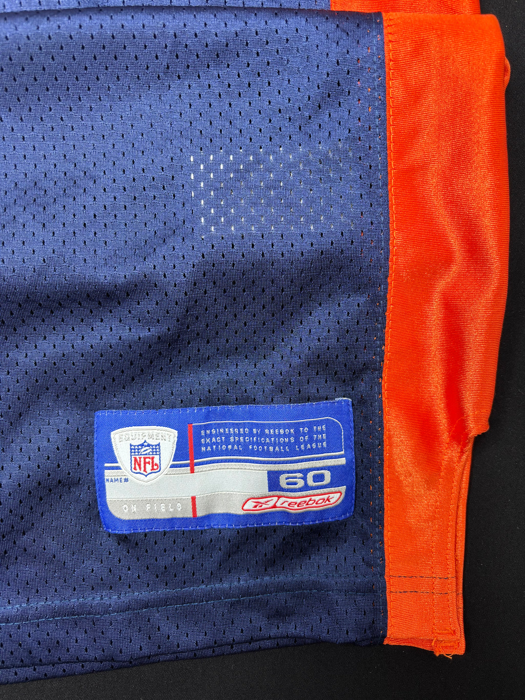 Denver Broncos Rod Smith Reebok Authentic Football Jersey Size: 60