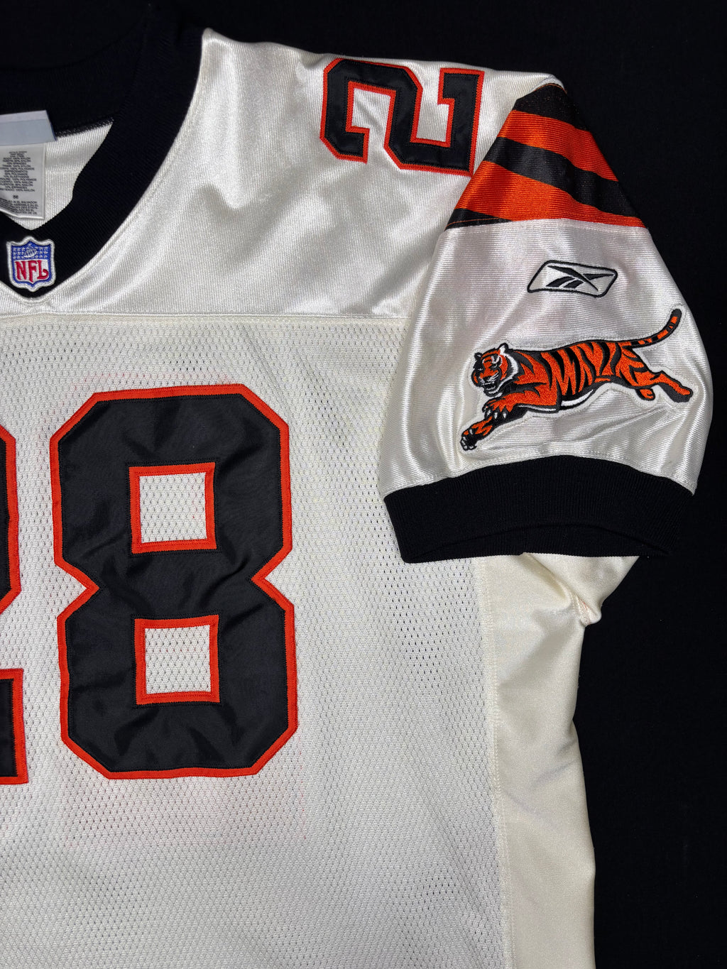 Cincinnati Bengals Corey Dillon Authentic Reebok Football Jersey Size: 56