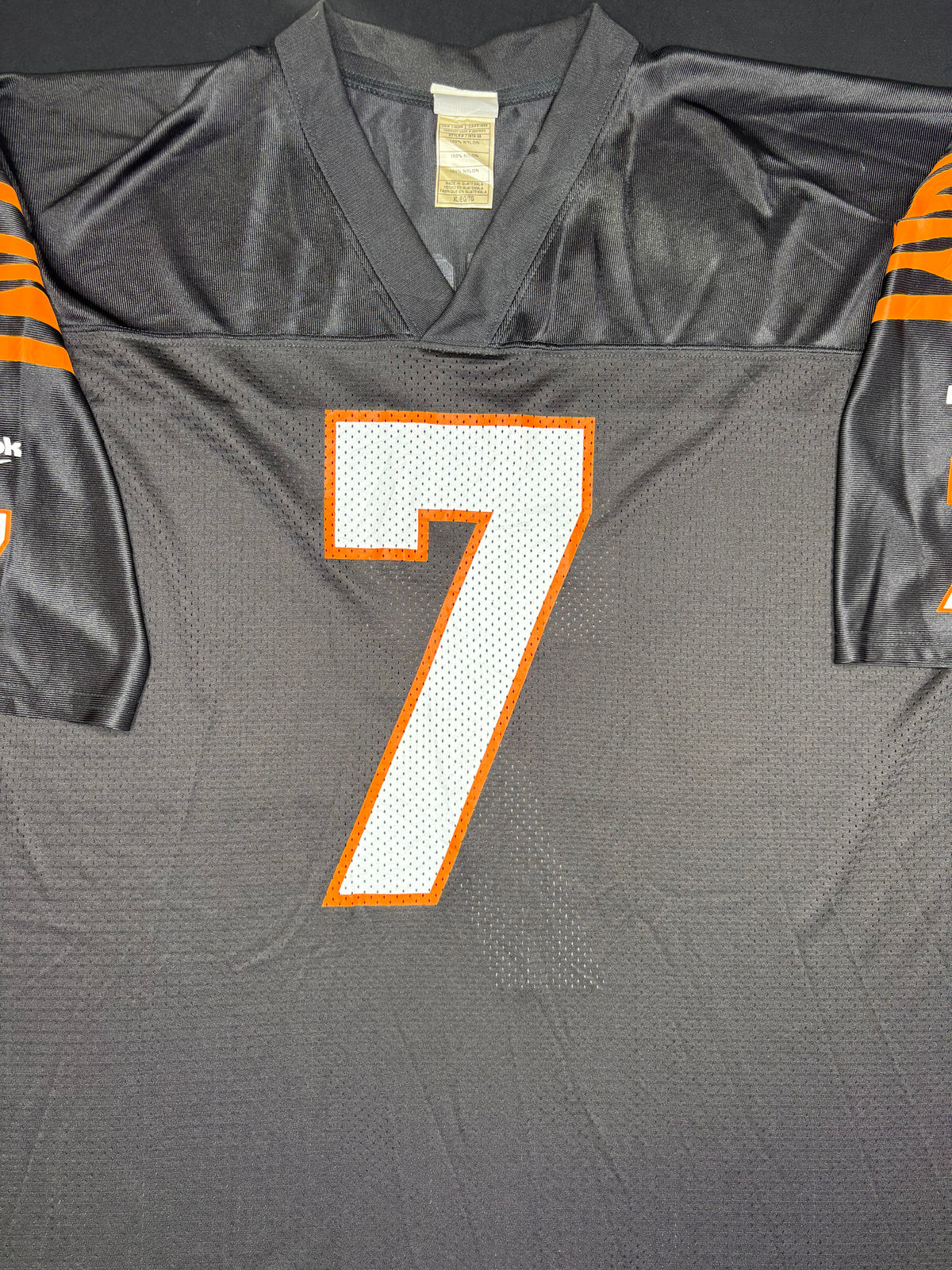 Cincinnati Bengals Boomer Esiason Reebok Throwbacks Football Jersey Size: XL