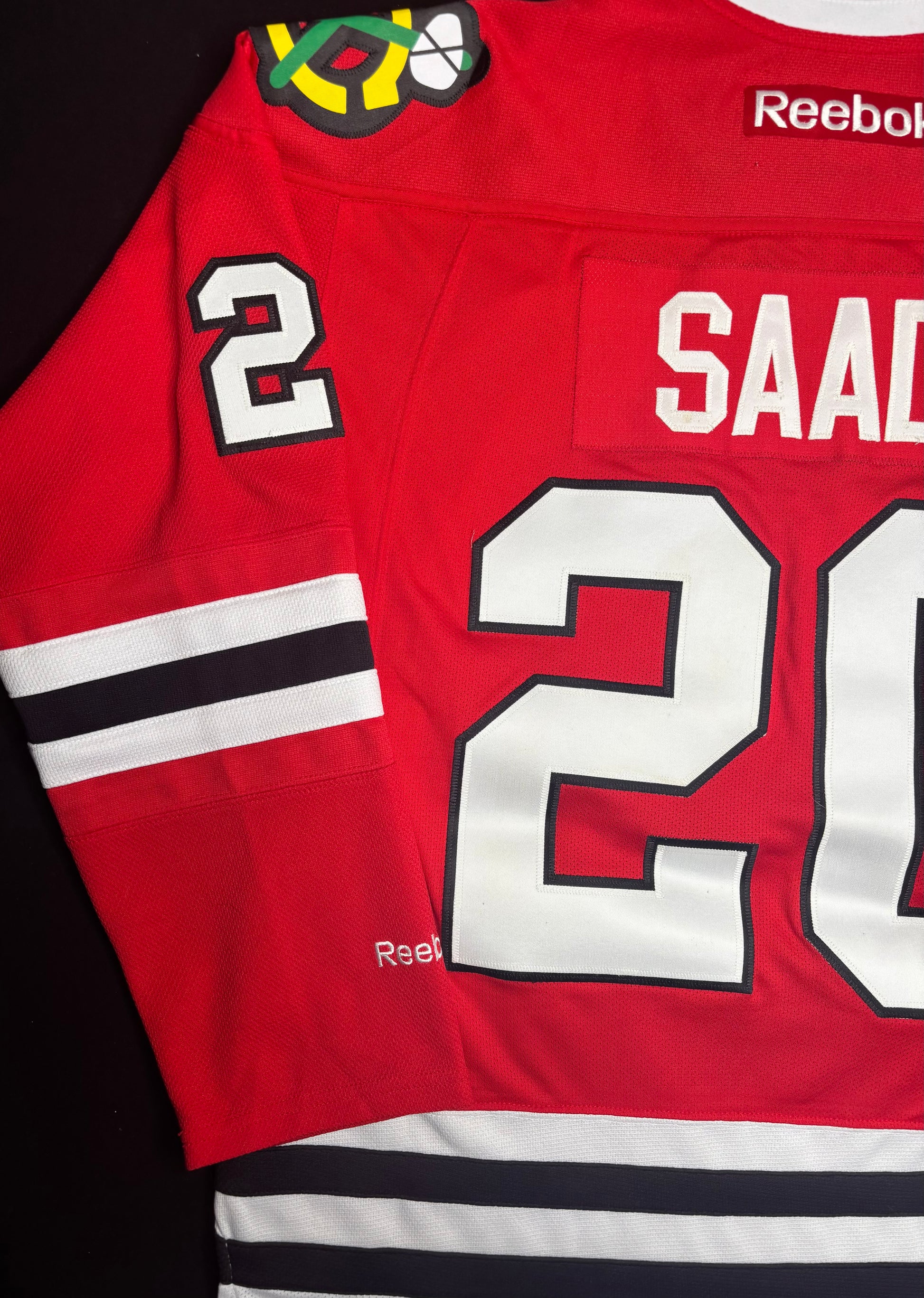 Chicago Blackhawks Brandon Saad Reebok Hockey Jersey Size: Large