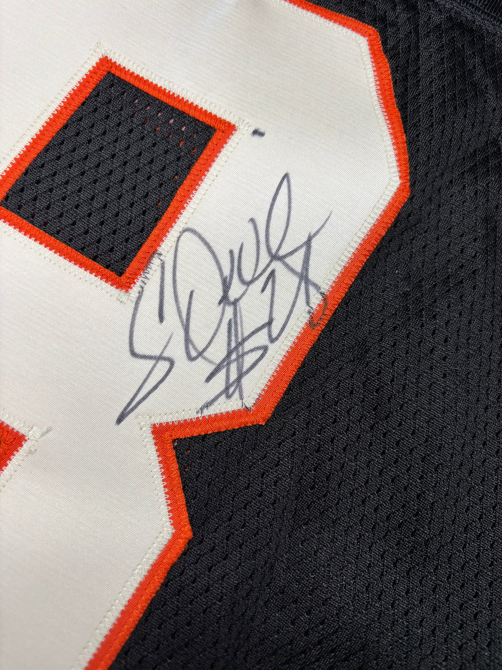 Cincinnati Bengals Corey Dillon Autographed Reebok Authentic Football Jersey Size: 50