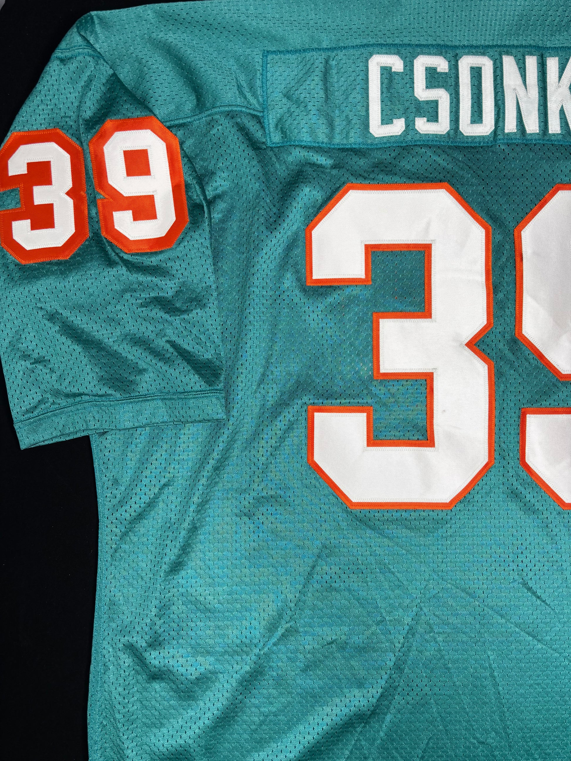 Miami Dolphins Larry Csonka Southland Football Jersey Size: 5XL