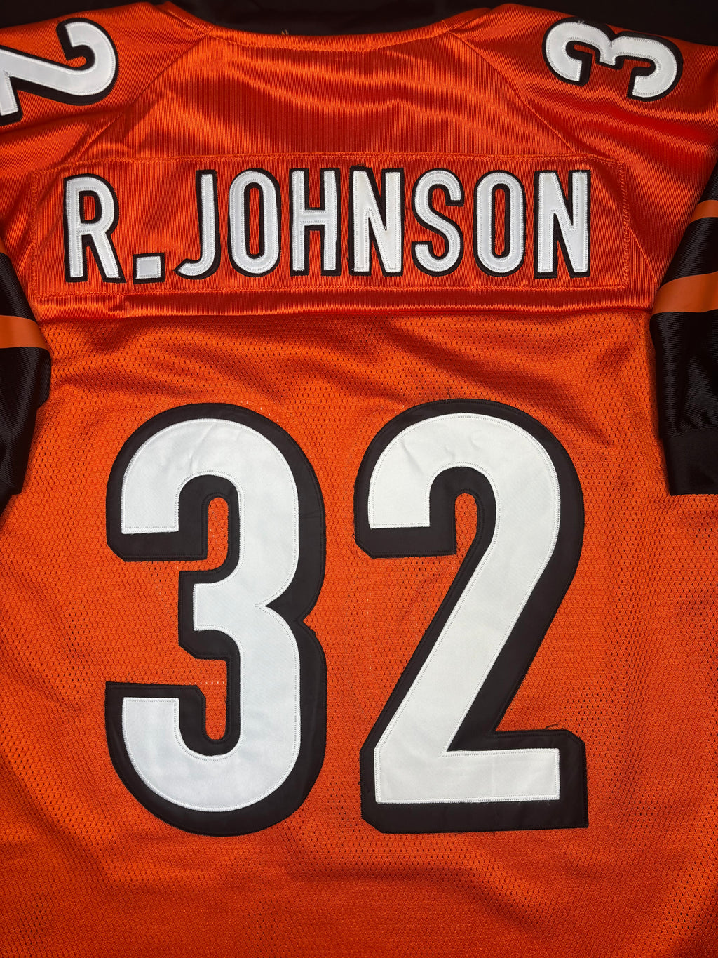 Cincinnati Bengals Rudi Johnson Authentic Reebok Football Jersey Size: 52