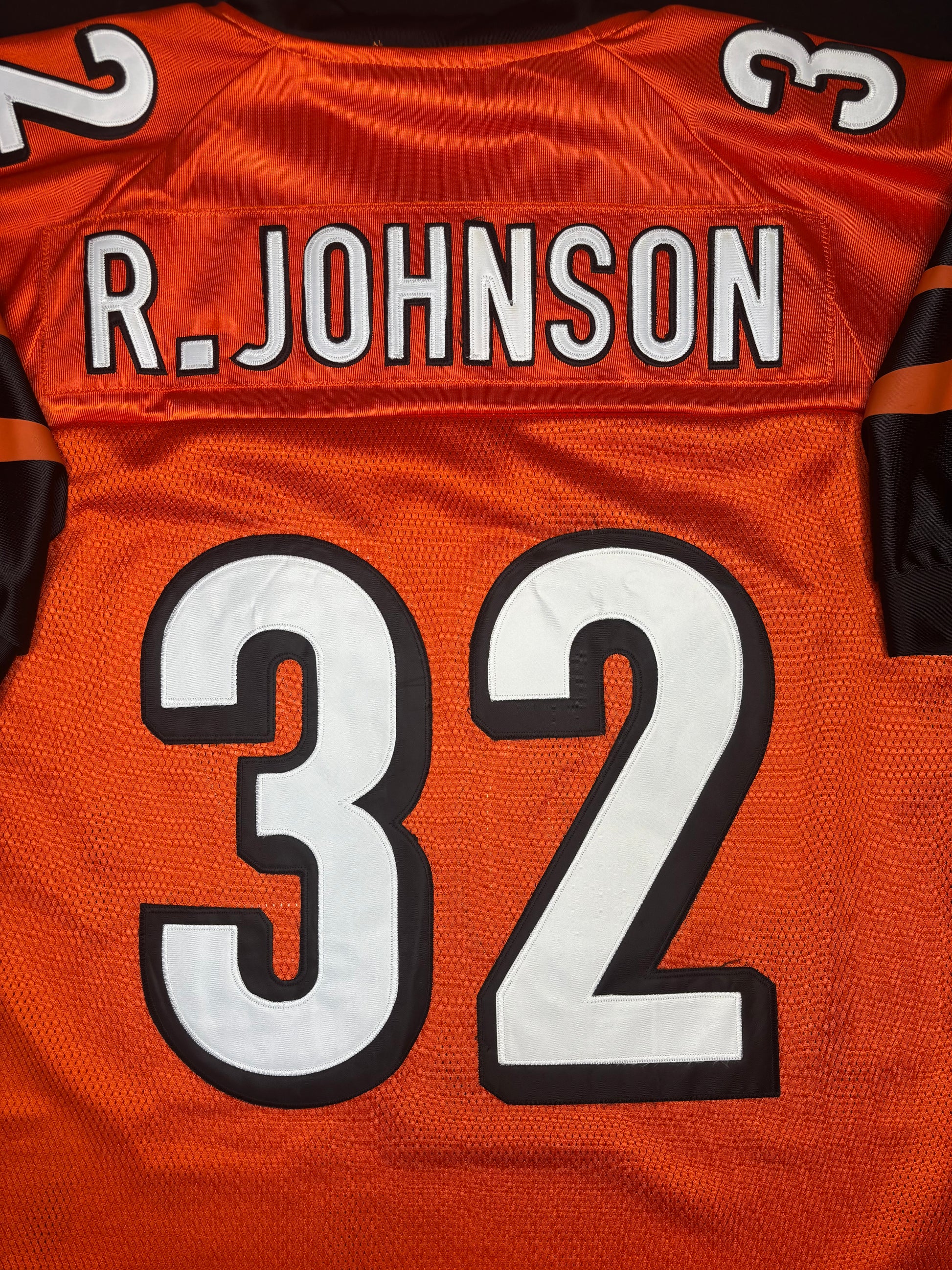 Cincinnati Bengals Rudi Johnson Authentic Reebok Football Jersey Size: 52