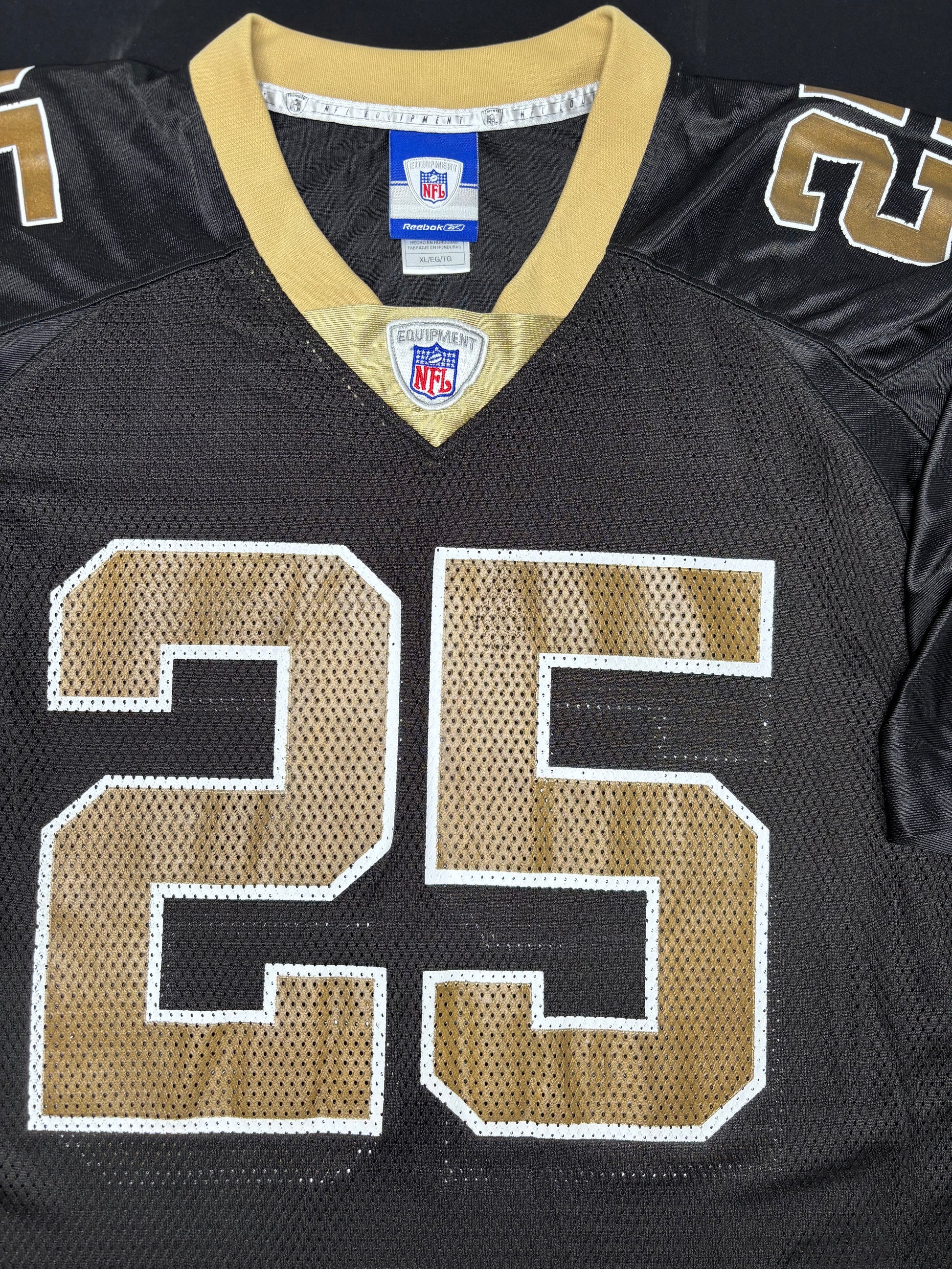 New Orleans Saints Reggie Bush Reebok Football Jersey Size: XL