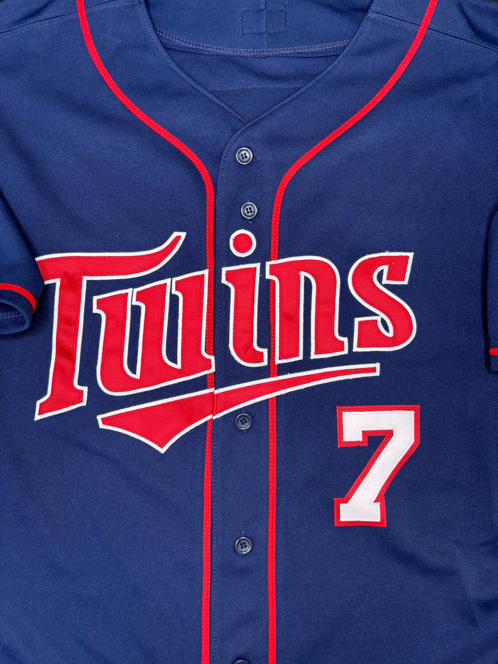 Minnesota Twins Joe Mauer Authentic Majestic Baseball Jersey Size: 60