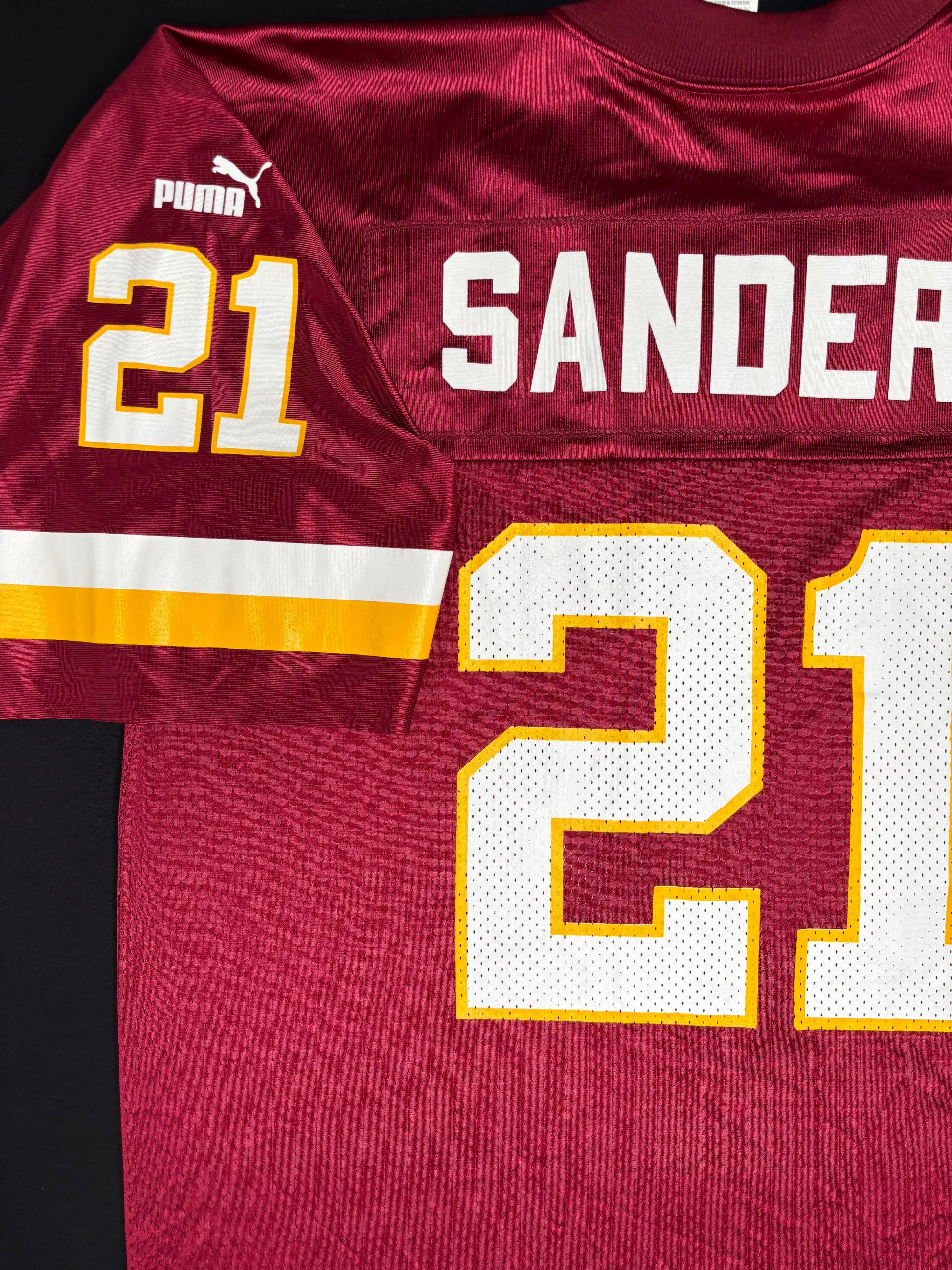 Washington Redskins Deion Sanders Puma Football Jersey Size: Large