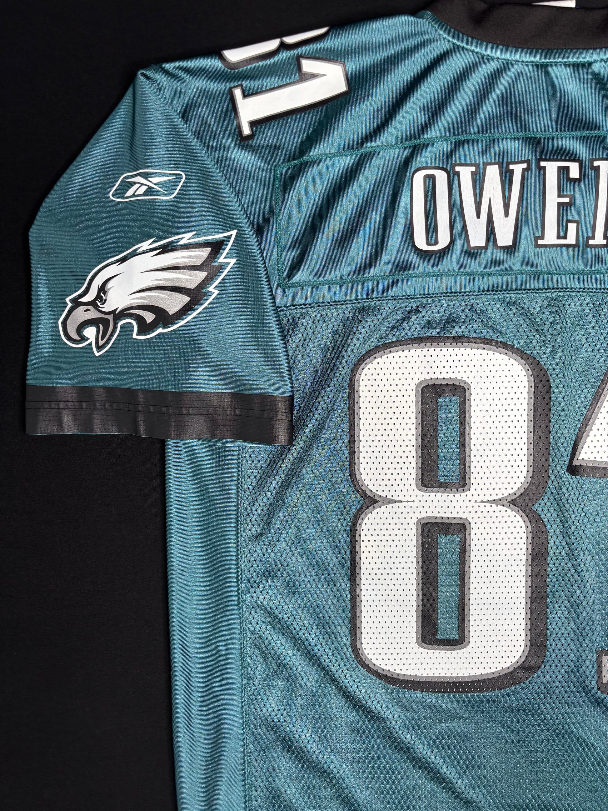 Philadelphia Eagles Terrell Owens Reebok Football Jersey Size: Large