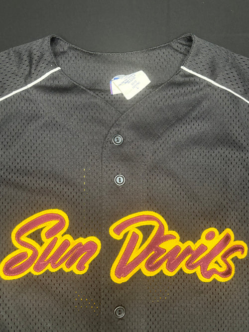 Arizona State University Sun Devil Majestic Baseball Jersey Size: Large