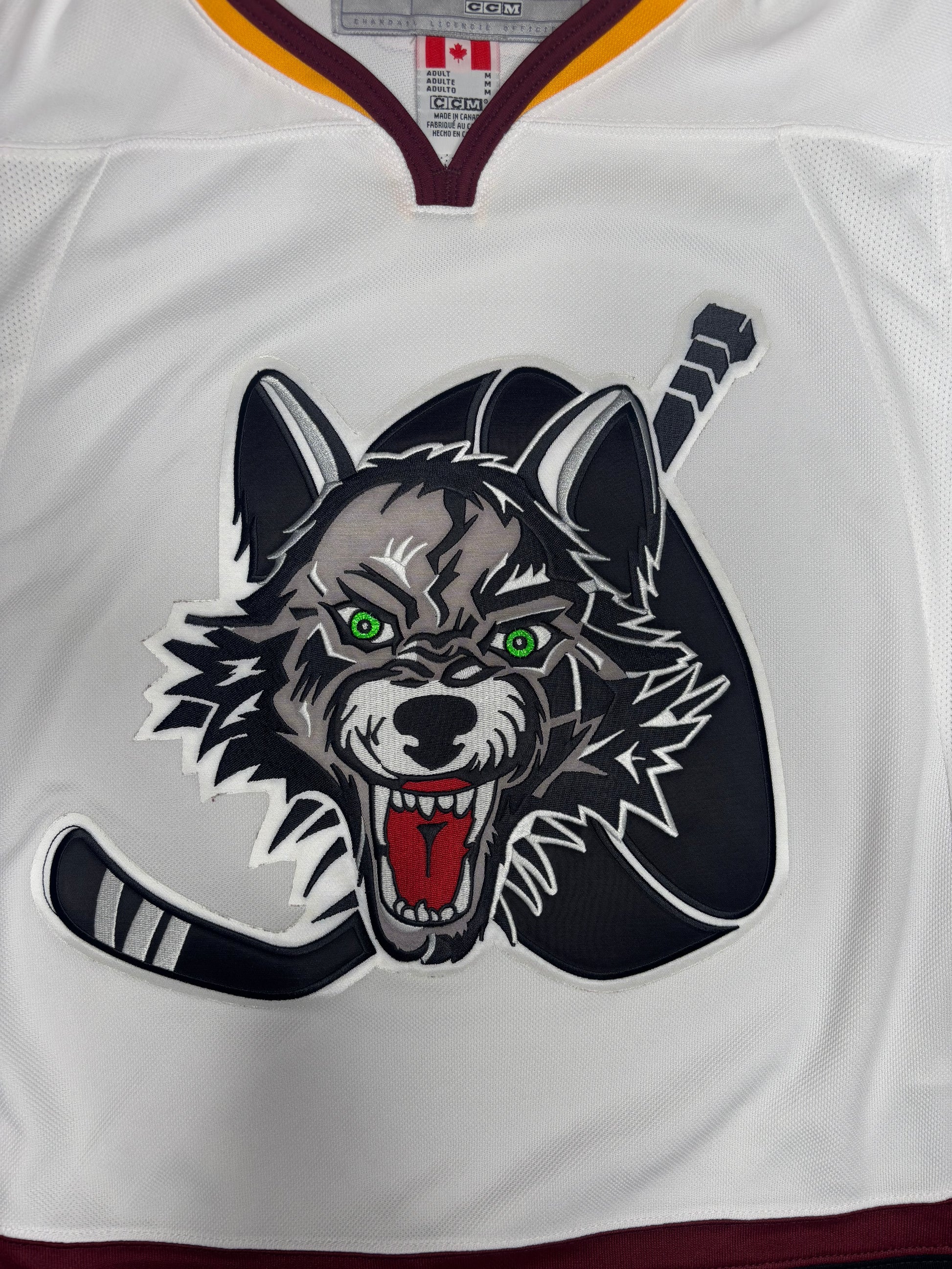 Chicago Wolves Bauer IHL Hockey Jersey Size: Medium