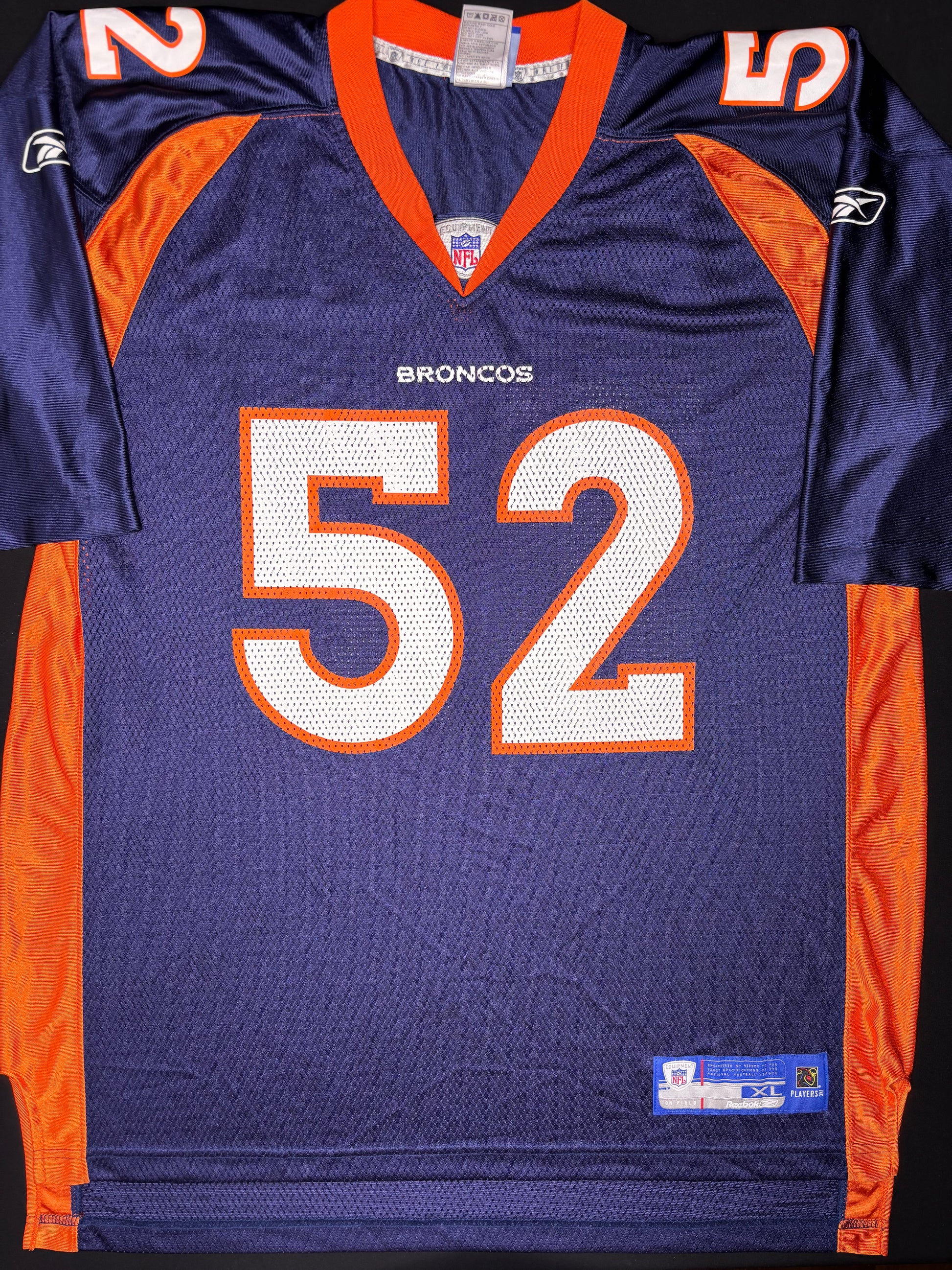 Denver Broncos Ian Gold Reebok Football Jersey Size: XL
