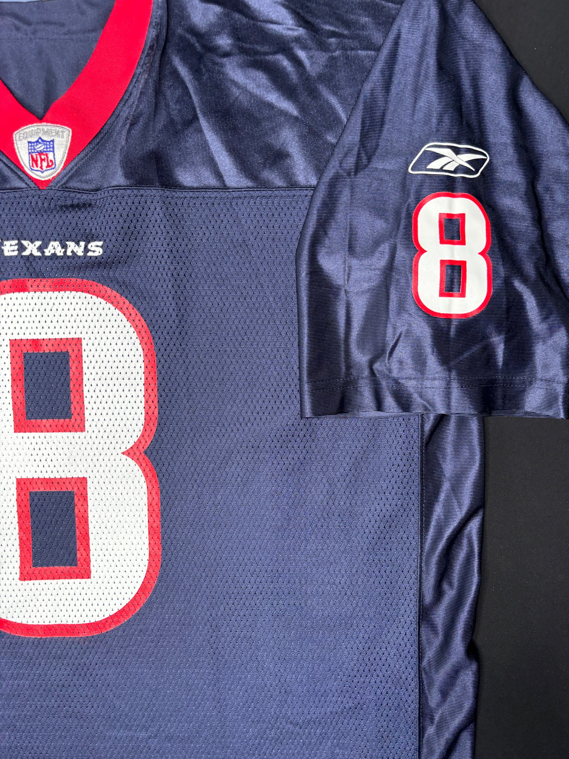Houston Texans David Carr Reebok Jersey Size: XL