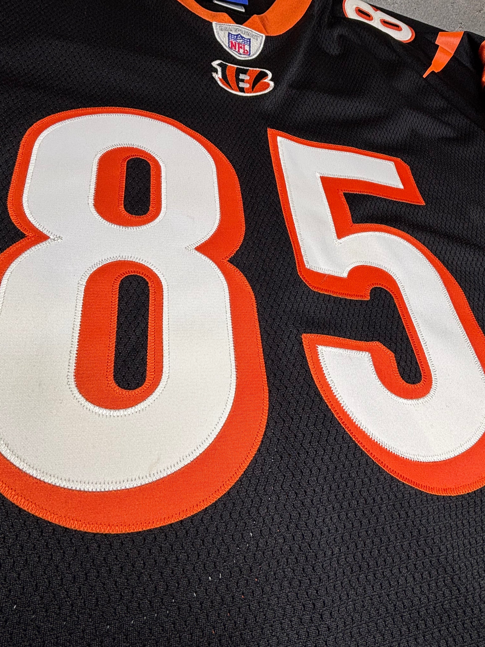 Cincinnati Bengals Chad Johnson Authentic Reebok Football Jersey Size: 54